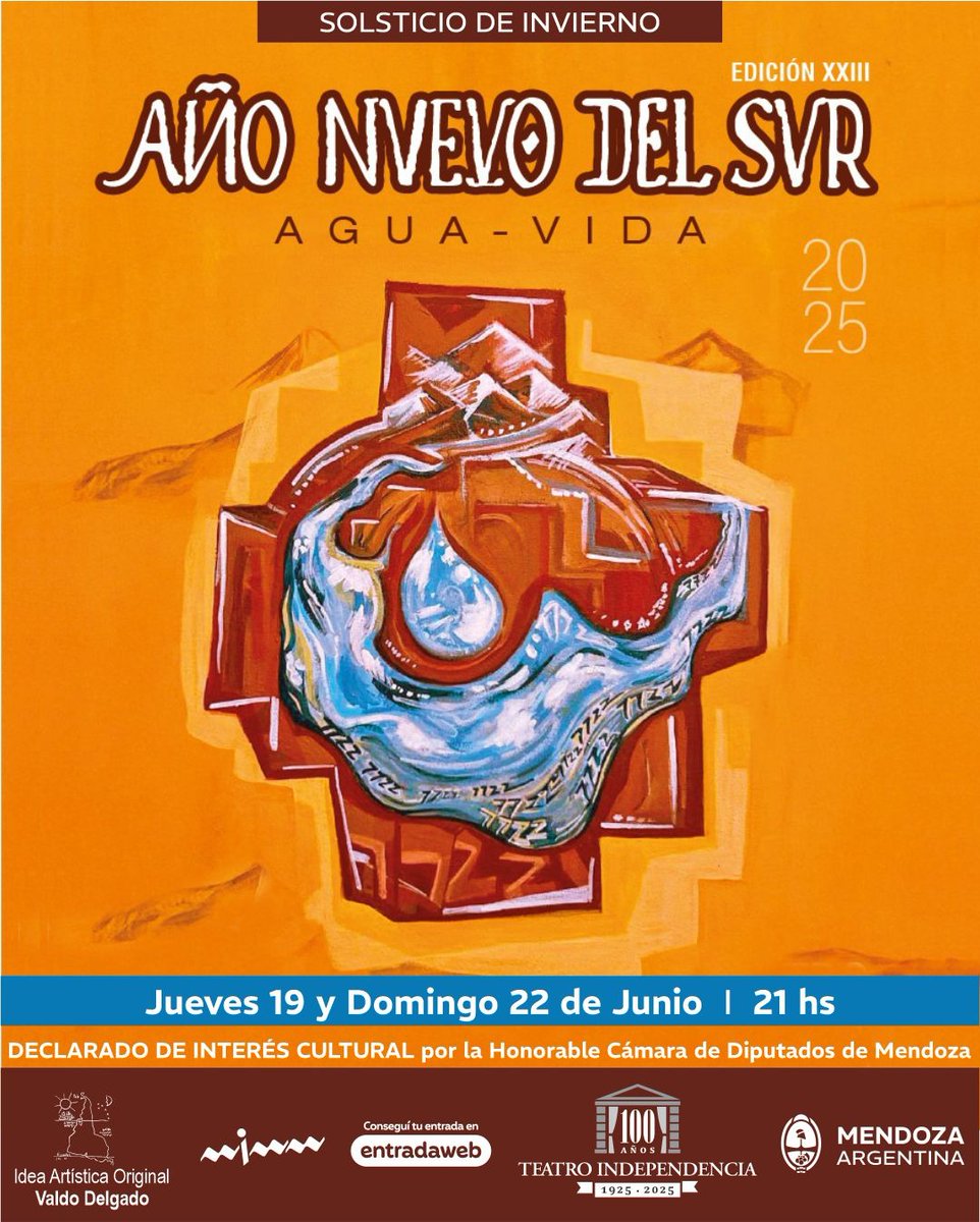 Llega una nueva celebración del Año Nuevo del Sur
Este jueves 19 y el domingo 22 de junio, el Teatro Independencia albergará una fiesta milenaria, que ya es tradición en Mendoza.
🤳mendoza.gov.ar/prensa/llega-u…