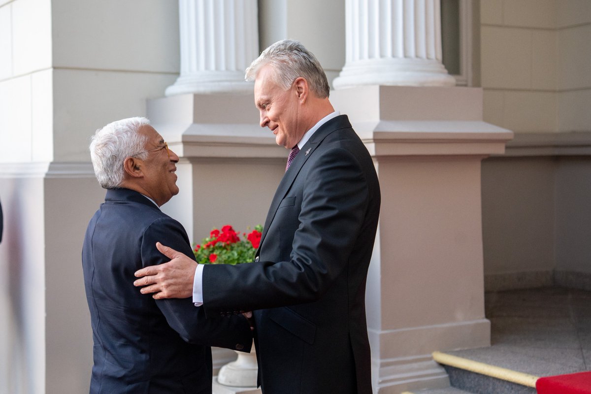Gitanas Nausėda (@gitanasnauseda) on Twitter photo Ahead of #EUCO, I spoke with <a href="/eucopresident/">António Costa</a> Antonio Costa on key priorities: increased support for member states facing direct threats from Russia & Belarus, opening accession negotiations on Ukraine as soon as possible. Ukraine’s EU membership by 2030 is a strategic goal. Peace Ahead of #EUCO, I spoke with <a href="/eucopresident/">António Costa</a> Antonio Costa on key priorities: increased support for member states facing direct threats from Russia & Belarus, opening accession negotiations on Ukraine as soon as possible. Ukraine’s EU membership by 2030 is a strategic goal. Peace