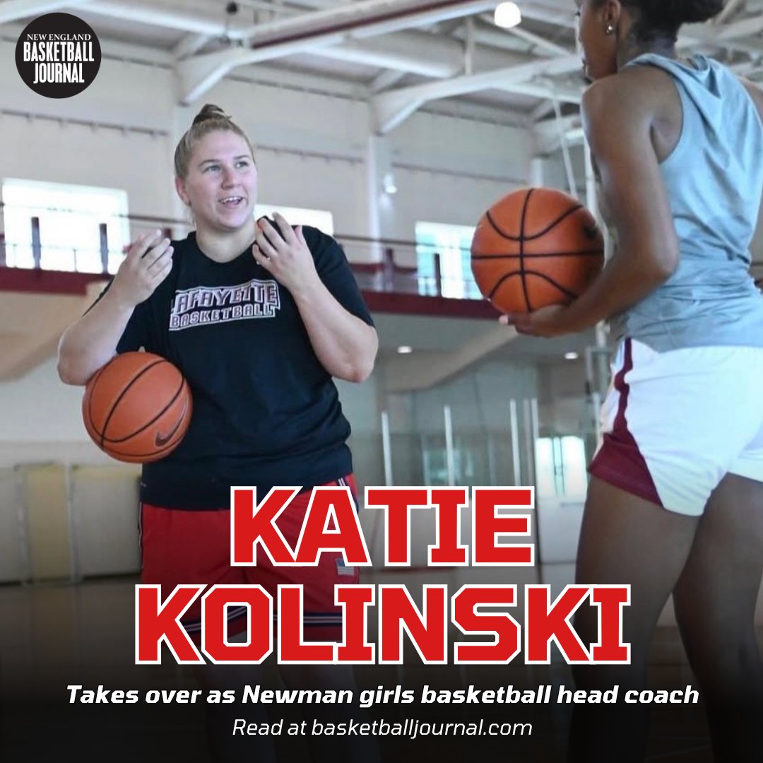 Katie Kolinski is taking over as head coach of the fast-rising Newman girls basketball program.

Kolinski, who has been on staff at four different college basketball programs, discussed her vision as the Cardinals move up to NEPSAC Class AAA:
basketballjournal.com/2025/06/19/kat…