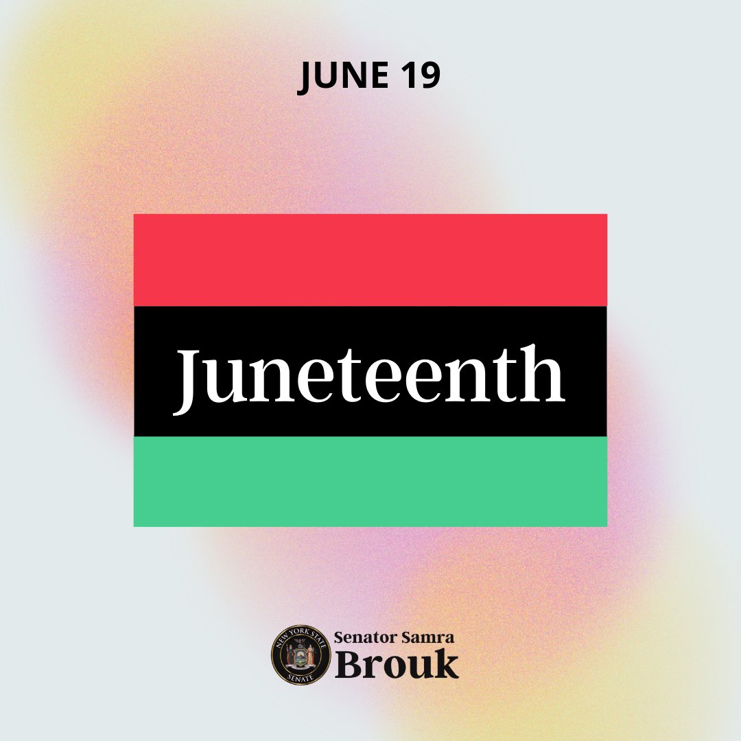 SenatorBrouk's tweet image. On #Juneteenth, I am reminded of the historical impact and enduring legacy of our collective work for social good–when we are driven by justice, equity, and a fierce desire for change, we can move mountains. Thank you for joining me in fighting for a just future.