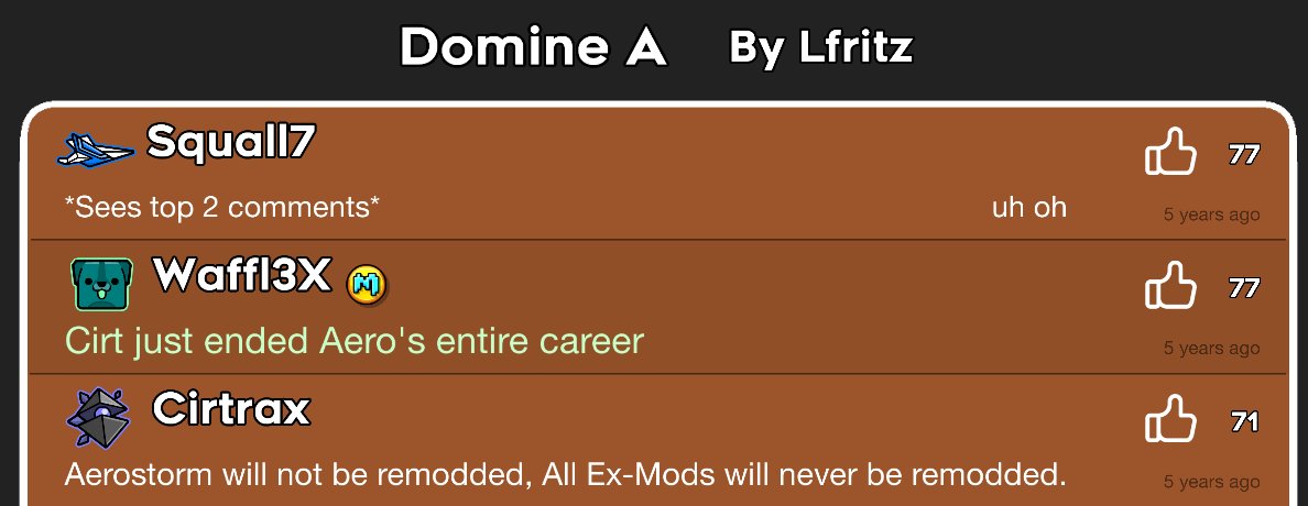 CommentsOfGD's tweet image. Uh oh indeed