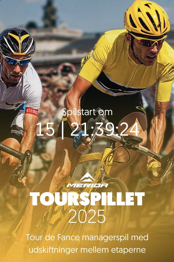 Så er Tourspillet i luften - og med en rekorddyr Pogacar! 🔥

I år får du adgang til alle mine daglige optakter til managerspillet og resten af det nye Feltet+ under Touren, når du opretter et Guld+ hold til 99,- ✅ #TDF2025 <a href="/Holdetdk/">Holdet.dk</a> 

holdet.dk/da/fantasy/tou…