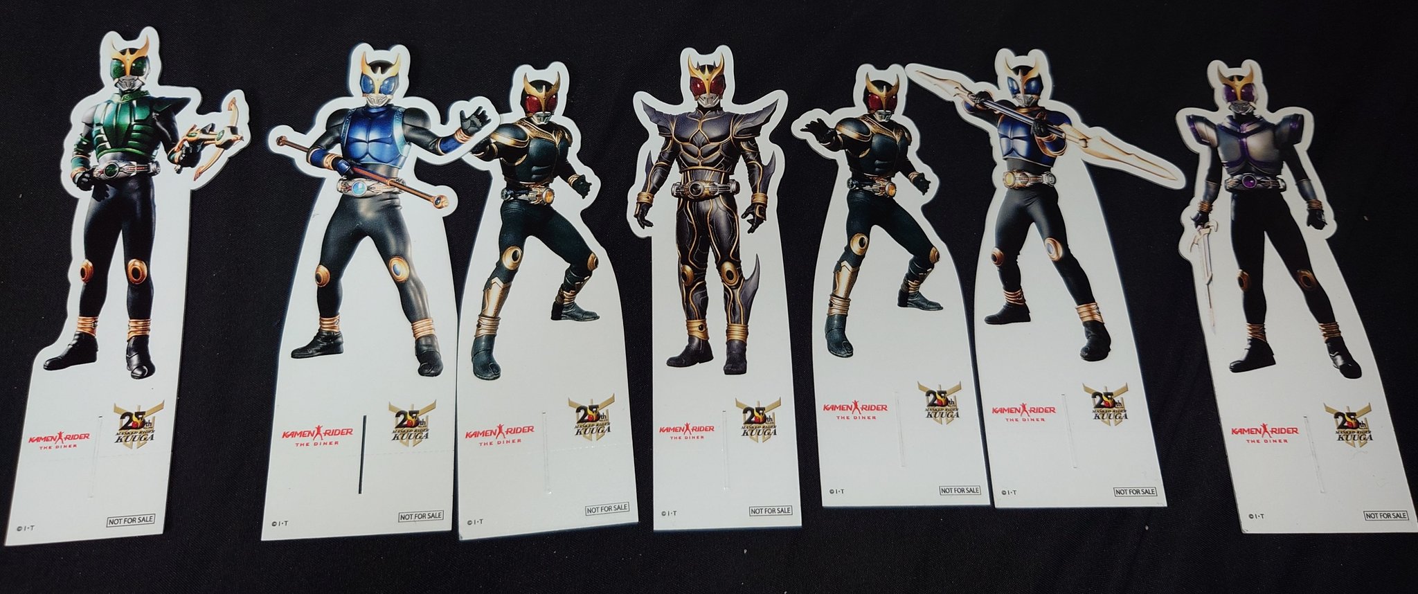 仮面ライダーザダイナー クウガ テーブルマーカー （仮面