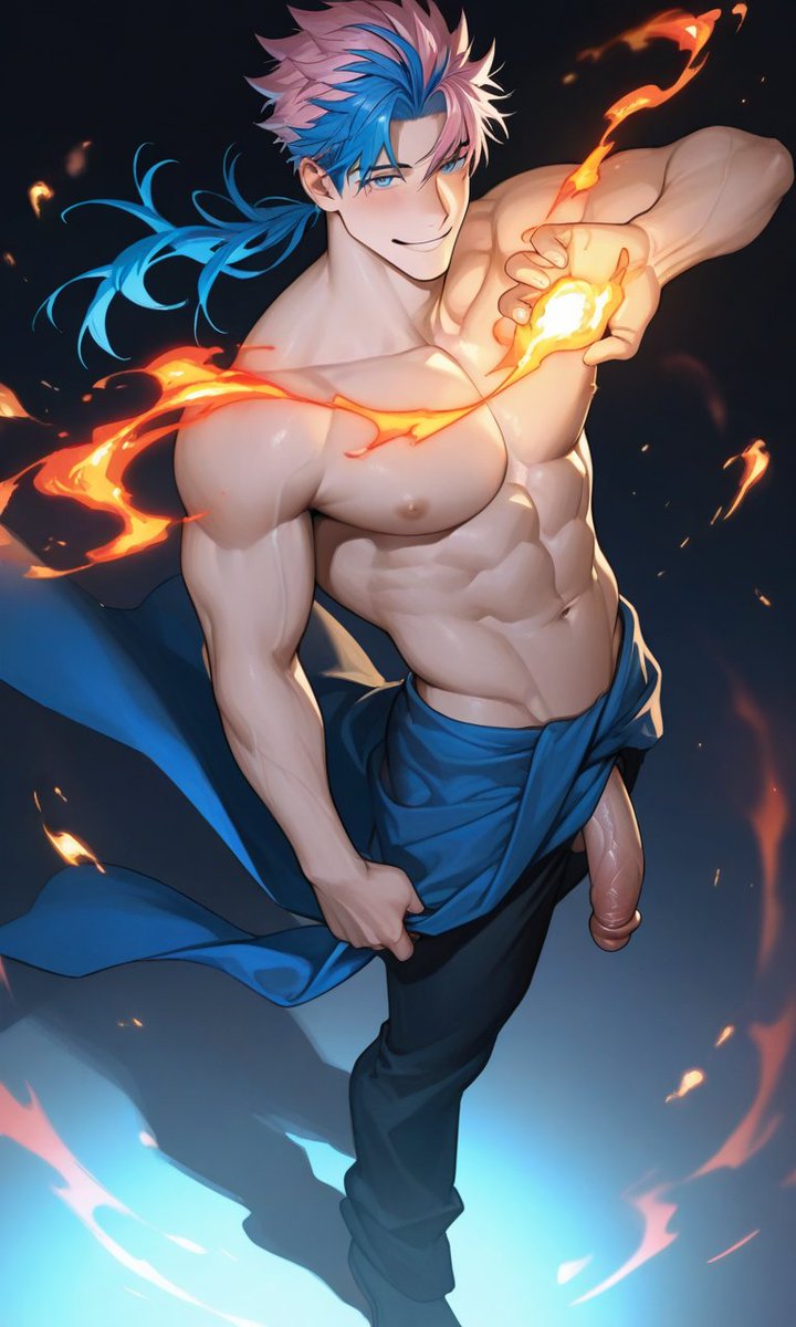 vilshur2's tweet photo. Do you want to try my flamethrower?🔥😏
#NSFW #r18 #hotboy #magicfire https://t.co/5xKF5pFoSO