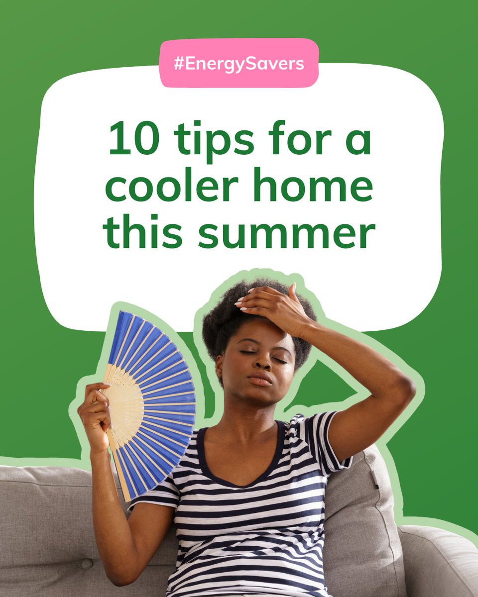 CREWEnergyLDN's tweet image. With a Yellow Heat-Health Alert in place for London from today and into the weekend, we thought we'd reshare our tips to keep your home cool in the #Heatwave 🥵
crewenergy.london/blog/how-to-he…
