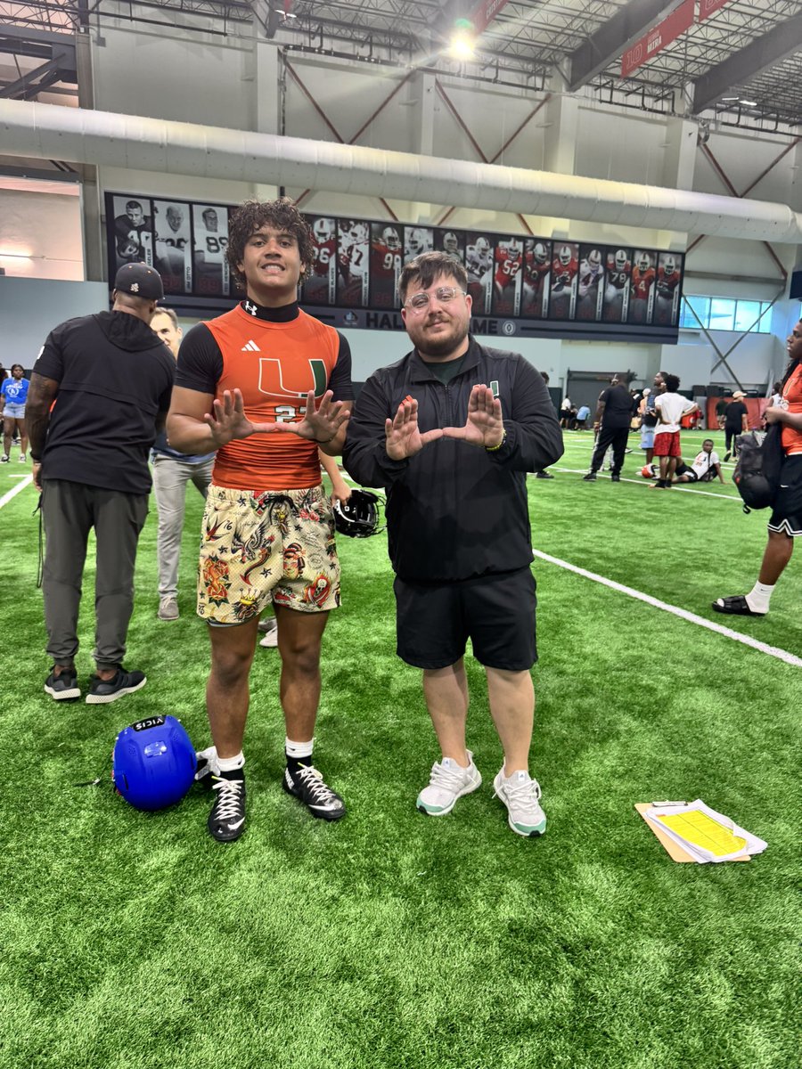 Levi Champion (@levichampion_2) on Twitter photo Its all about the 🙌 <a href="/TheCribSouthFLA/">Frank Tucker</a> <a href="/cjhetherman/">Corey Hetherman</a> <a href="/coach_cristobal/">Mario Cristobal</a> Its all about the 🙌 <a href="/TheCribSouthFLA/">Frank Tucker</a> <a href="/cjhetherman/">Corey Hetherman</a> <a href="/coach_cristobal/">Mario Cristobal</a>
