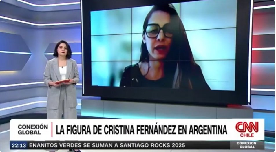"Un indicador de que Cristina Kirchner tiene intención de seguir dentro del campo político, más allá de que no pueda ser candidata, tiene que ver con el lugar que va a elegir para residir", explicó nuestra profesora <a href="/marina_lacalle/">Marina Lacalle</a> para <a href="/CNNChile/">CNN Chile</a>  

📺👉cg0y.short.gy/m67yuW