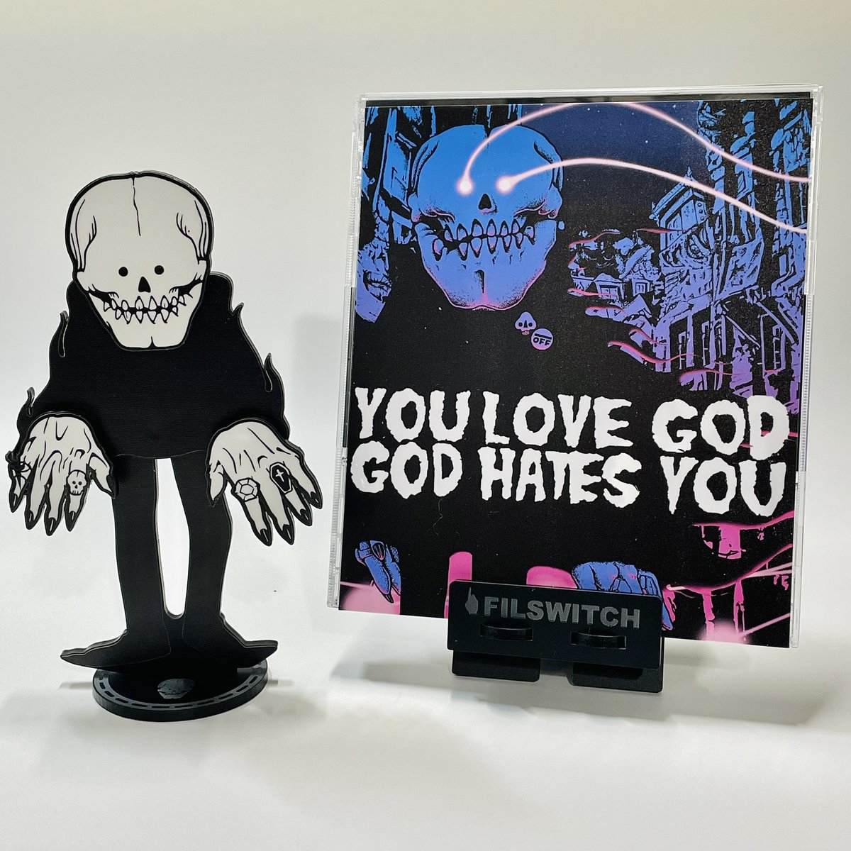 FILSWITCH SKULL
アクリル製スタンドTOY

オンラインで販売中〜✅シテネ🔥