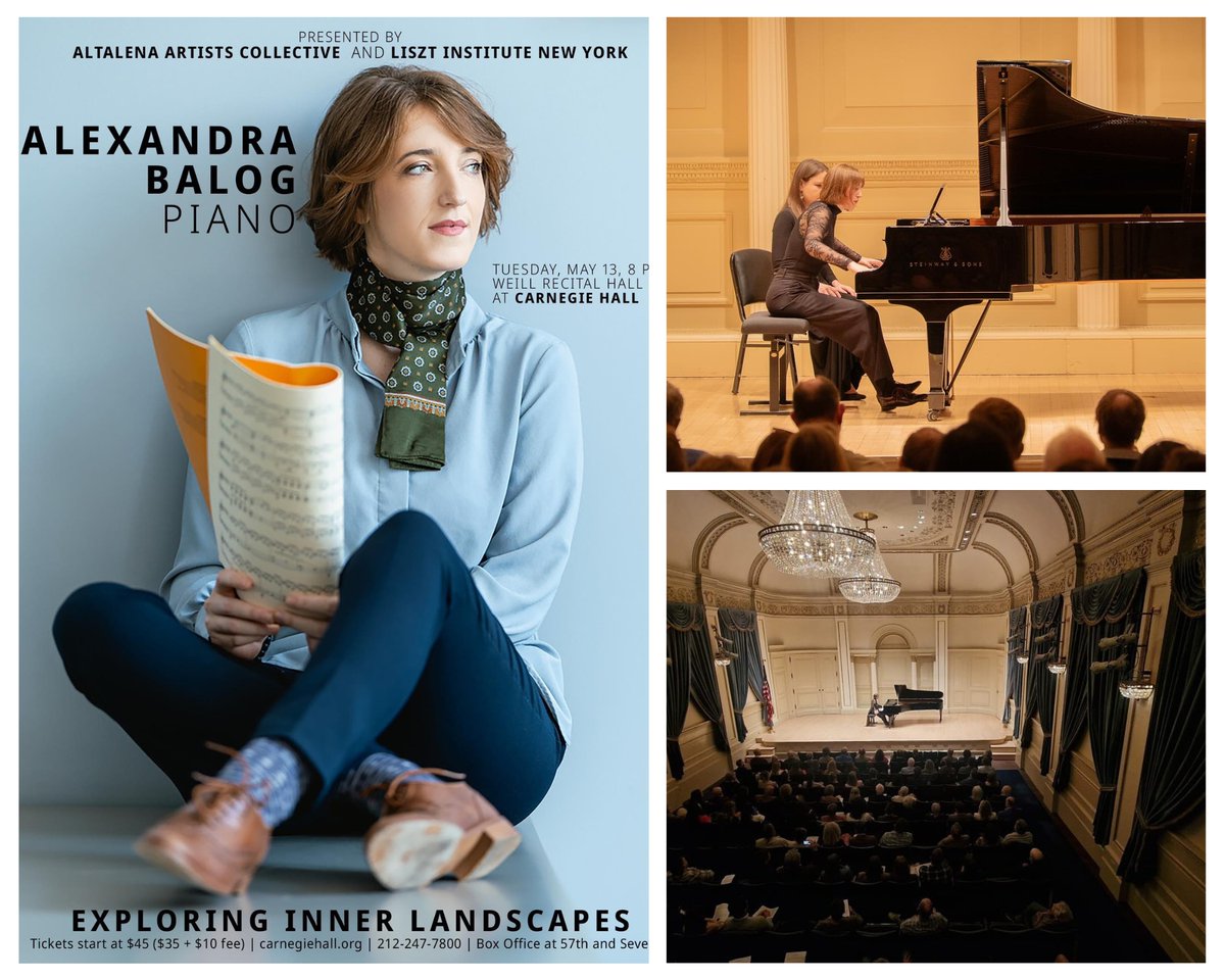 Fulbright Hungary (@fulbrighthu) on Twitter photo Exploring Inner Landscapes: Congrats to Alexandra Balog <a href="/alypianist/">Alexandra Balog pianist</a> '24 <a href="/BardCollege/">Bard College</a> #Fulbright on her debut concert <a href="/carnegiehall/">Carnegie Hall</a> Weill Recital Hall supported by <a href="/hccny_info/">Liszt Institute New York</a>. As cultural entrepreneur she is the founder of the Altalena Music Festival carnegiehall.org/Calendar/2025/⊠Exploring Inner Landscapes: Congrats to Alexandra Balog <a href="/alypianist/">Alexandra Balog pianist</a> '24 <a href="/BardCollege/">Bard College</a> #Fulbright on her debut concert <a href="/carnegiehall/">Carnegie Hall</a> Weill Recital Hall supported by <a href="/hccny_info/">Liszt Institute New York</a>. As cultural entrepreneur she is the founder of the Altalena Music Festival carnegiehall.org/Calendar/2025/âŠ