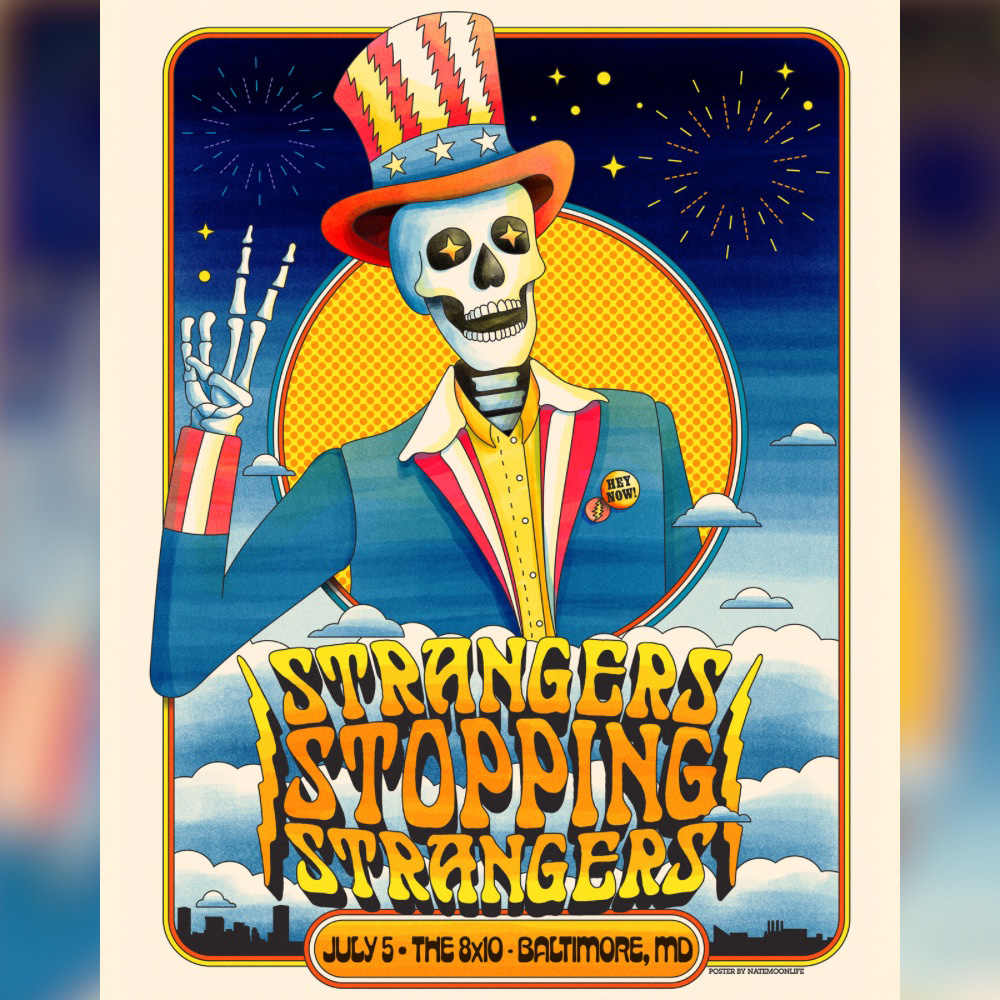 SAT JUL 5 - 7PM
#strangersstoppingstrangers #the8x10