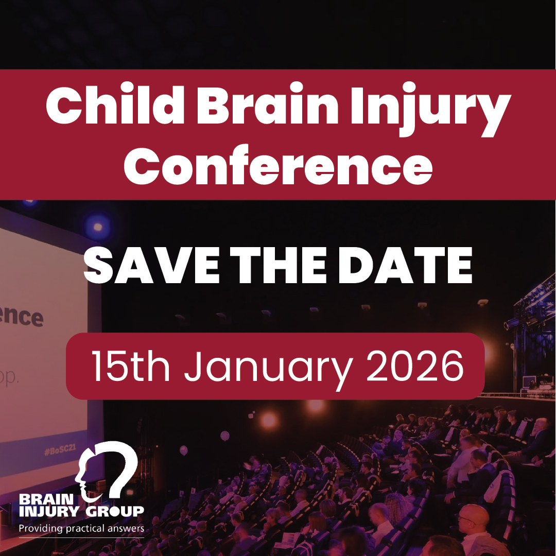 Back by popular demand 🙌
We’re excited to announce the Child Brain Injury Conference will be held on 15th Jan 2026 in Birmingham 🎉
📍 More details soon— but for now, get it in your diary!
 Spaces subject to availability. 
#CBIConference2026 #BrainInjury #Neurorehab #SaveTheDate
