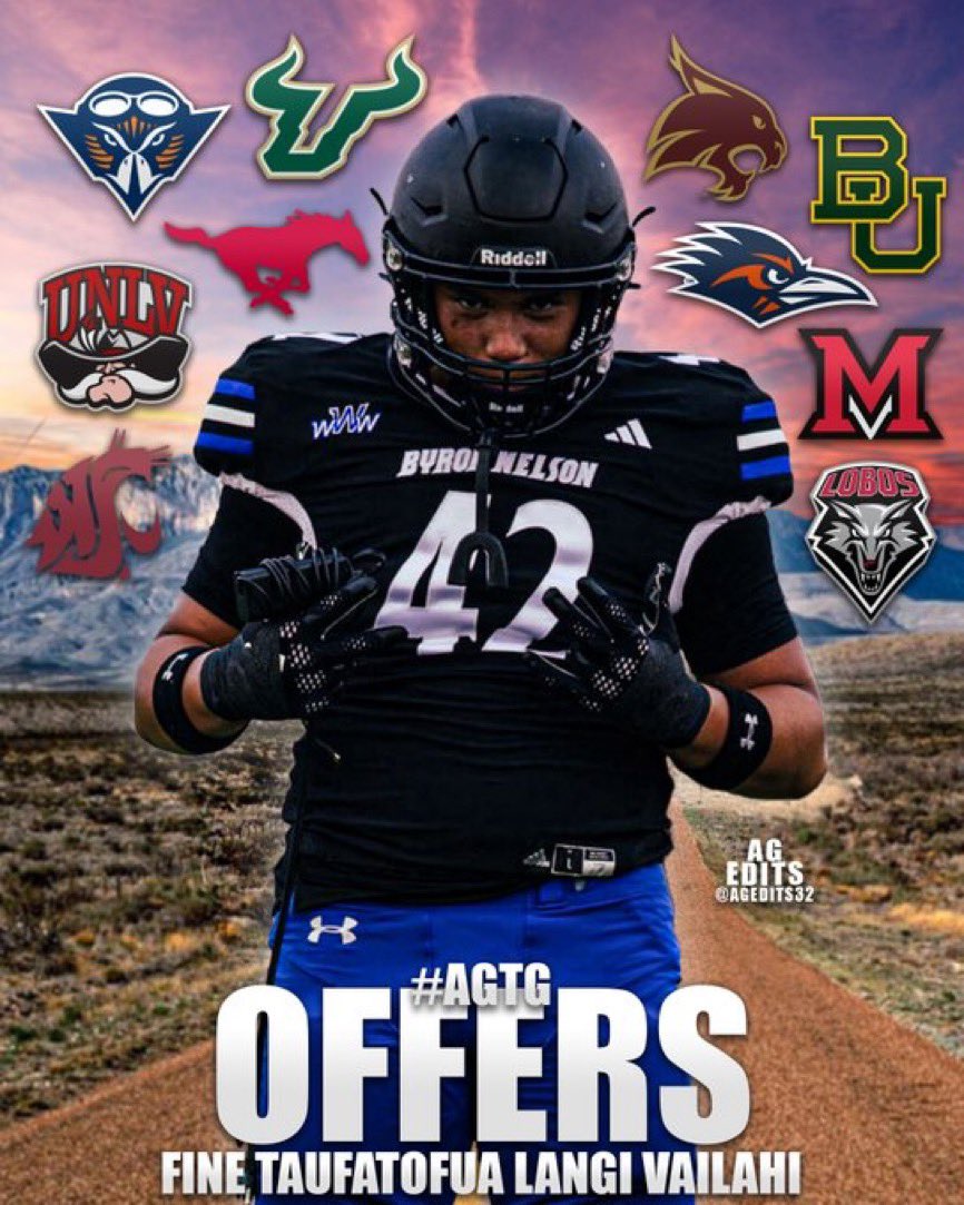 Fine Taufatofua Langi Vailahi (@finetvailahi) on Twitter photo ALL GLORY TO GOD
#Thankful ๐๐ฝ #co2028
<a href="/BrandonHuffman/">Brandon Huffman</a> <a href="/MikeRoach247/">Mike Roach</a> <a href="/adamgorney/">Adam Gorney</a> <a href="/BlairAngulo/">Blair Angulo</a> <a href="/TheUCReport/">Billy Tucker</a> <a href="/PrepRedzoneTX/">Prep Redzone Texas</a> <a href="/MacCorleone74/">Rion (Ree-un) Young</a> <a href="/sixstarfootball/">Six Star Football | PLUS+</a> <a href="/TFloss32/">Todd Glawson</a> <a href="/LoneStarPrepsTX/">LoneStarPreps.com</a> <a href="/GPowersScout/">Greg Powers ๐๏ธ</a> <a href="/JScruggs247/">Jordan Scruggs</a> <a href="/MohrRecruiting/">Brian Mohr</a> <a href="/CSAPrepStar/">PREPSTAR</a> <a href="/All_Poly_Sports/">All Poly Sports</a> <a href="/echarleslobo/">Emmanuel Charles-Lobo</a> <a href="/AWilliamsUSA/">Anthony Williams</a> ALL GLORY TO GOD
#Thankful ๐๐ฝ #co2028
<a href="/BrandonHuffman/">Brandon Huffman</a> <a href="/MikeRoach247/">Mike Roach</a> <a href="/adamgorney/">Adam Gorney</a> <a href="/BlairAngulo/">Blair Angulo</a> <a href="/TheUCReport/">Billy Tucker</a> <a href="/PrepRedzoneTX/">Prep Redzone Texas</a> <a href="/MacCorleone74/">Rion (Ree-un) Young</a> <a href="/sixstarfootball/">Six Star Football | PLUS+</a> <a href="/TFloss32/">Todd Glawson</a> <a href="/LoneStarPrepsTX/">LoneStarPreps.com</a> <a href="/GPowersScout/">Greg Powers ๐๏ธ</a> <a href="/JScruggs247/">Jordan Scruggs</a> <a href="/MohrRecruiting/">Brian Mohr</a> <a href="/CSAPrepStar/">PREPSTAR</a> <a href="/All_Poly_Sports/">All Poly Sports</a> <a href="/echarleslobo/">Emmanuel Charles-Lobo</a> <a href="/AWilliamsUSA/">Anthony Williams</a>