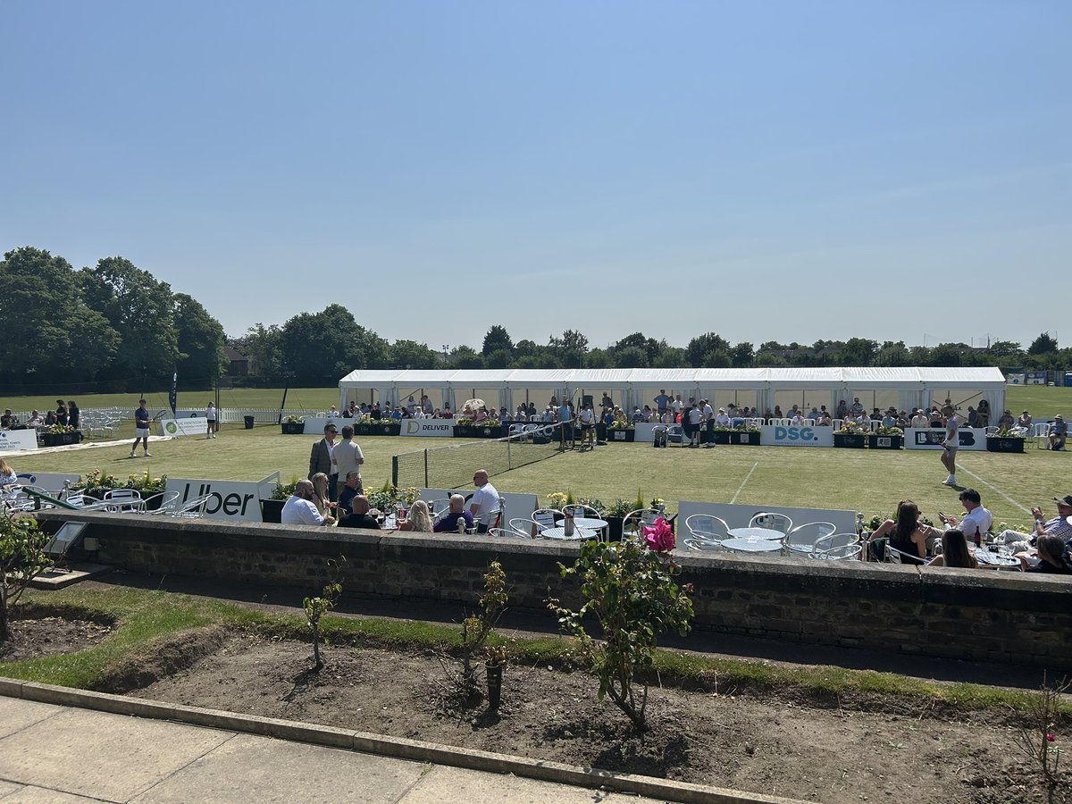 🎾 The weather is perfect for <a href="/LiverpoolTennis/">Liverpool International Tennis Tournament</a> today at <a href="/Liverpool_CC/">Liverpool Cricket Club</a> 

☀️ It’s day one of the three day tournament with Marcus Willis, Martin Kližan and Patricia Maria Tig among the players set to appear.
