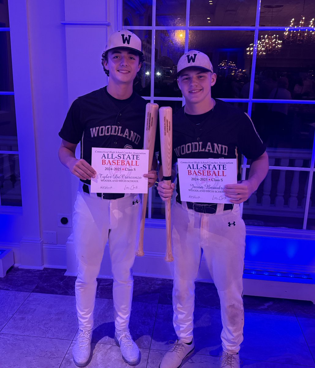 Congrats to SRs Tyler DeCrescenzo and Jason Beaudry on their selection to the CHSCA ‘Class S’ All State Team.