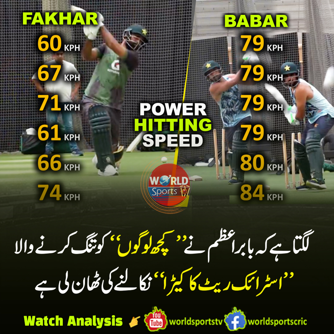 sportslinkpk's tweet image. بابر اعظم نے سب کو حیران کر دیا! 😱💥
 فخر زمان کی سب سے پاورفل شاٹ بھی بابر کی کمزور ترین شاٹ سے 5 کلومیٹر فی گھنٹہ سست نکلی!
کیا بابر اعظم اب پاور ہٹر بن سکتے ہیں؟
 تبصرہ کریں ⬇️
#BabarAzam #FakharZaman #PowerHitting #PakistanCricket #T20Beast
👇👇👇👇👇
youtu.be/zQ7om2Z2IJ4