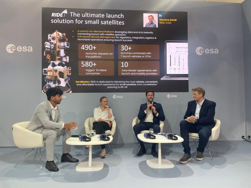 RIDE! space (@ridespace1) on Twitter photo โจ DAY 4 at <a href="/salondubourget/">Paris Air Show</a> 2025!
Our COO Maxime Gaud presented RIDE!โs journey with <a href="/esa/">European Space Agency</a> PUSH at ESAโs booth during The NewSpace Journey โ Three Stories of Collaboration session.
Collaboration drives us forwardโthanks to ESA for the support!๐ฐ๏ธ๐
#NewSpace #ESA #SpaceInnovation โจ DAY 4 at <a href="/salondubourget/">Paris Air Show</a> 2025!
Our COO Maxime Gaud presented RIDE!โs journey with <a href="/esa/">European Space Agency</a> PUSH at ESAโs booth during The NewSpace Journey โ Three Stories of Collaboration session.
Collaboration drives us forwardโthanks to ESA for the support!๐ฐ๏ธ๐
#NewSpace #ESA #SpaceInnovation
