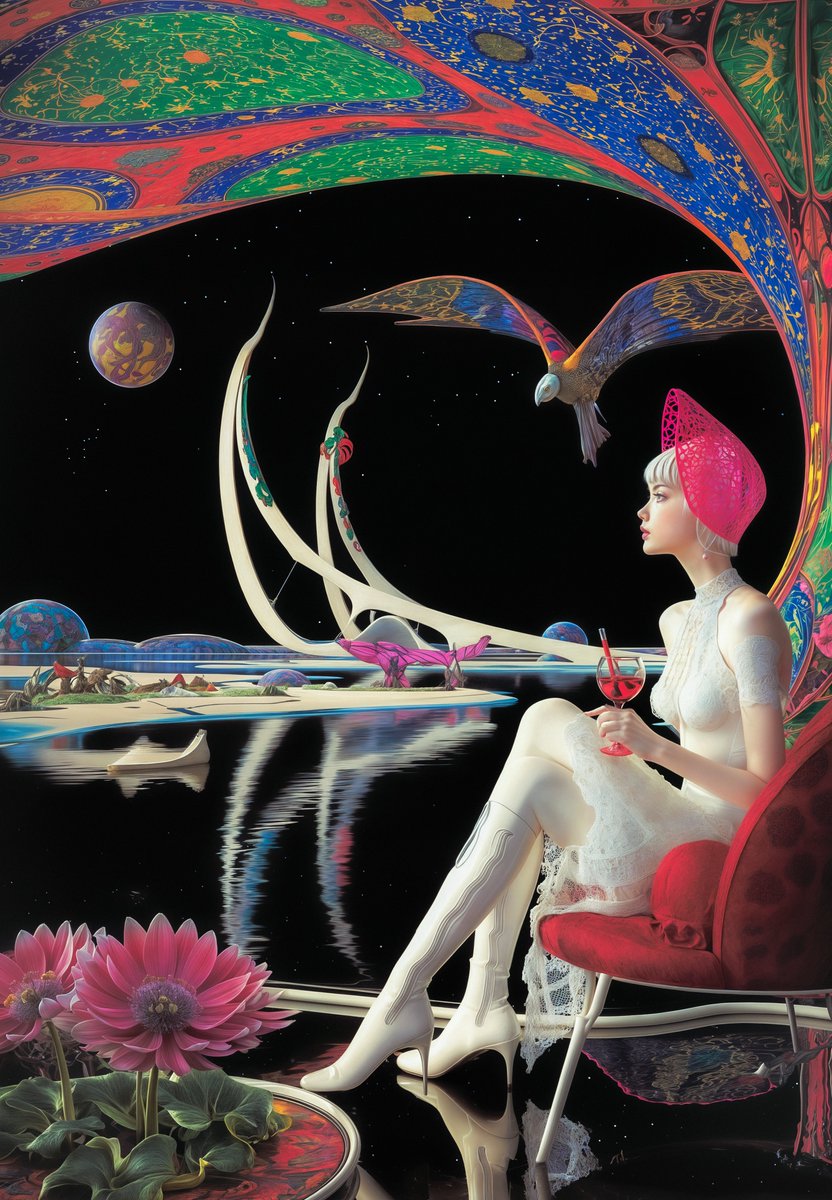 I just minted it now💐on <a href="/objktcom/">objkt.com</a>

'A Visionary Landscape from a Distant Future'
1 edition  1.77 tz
objkt.com/tokens/KT1CkQv…