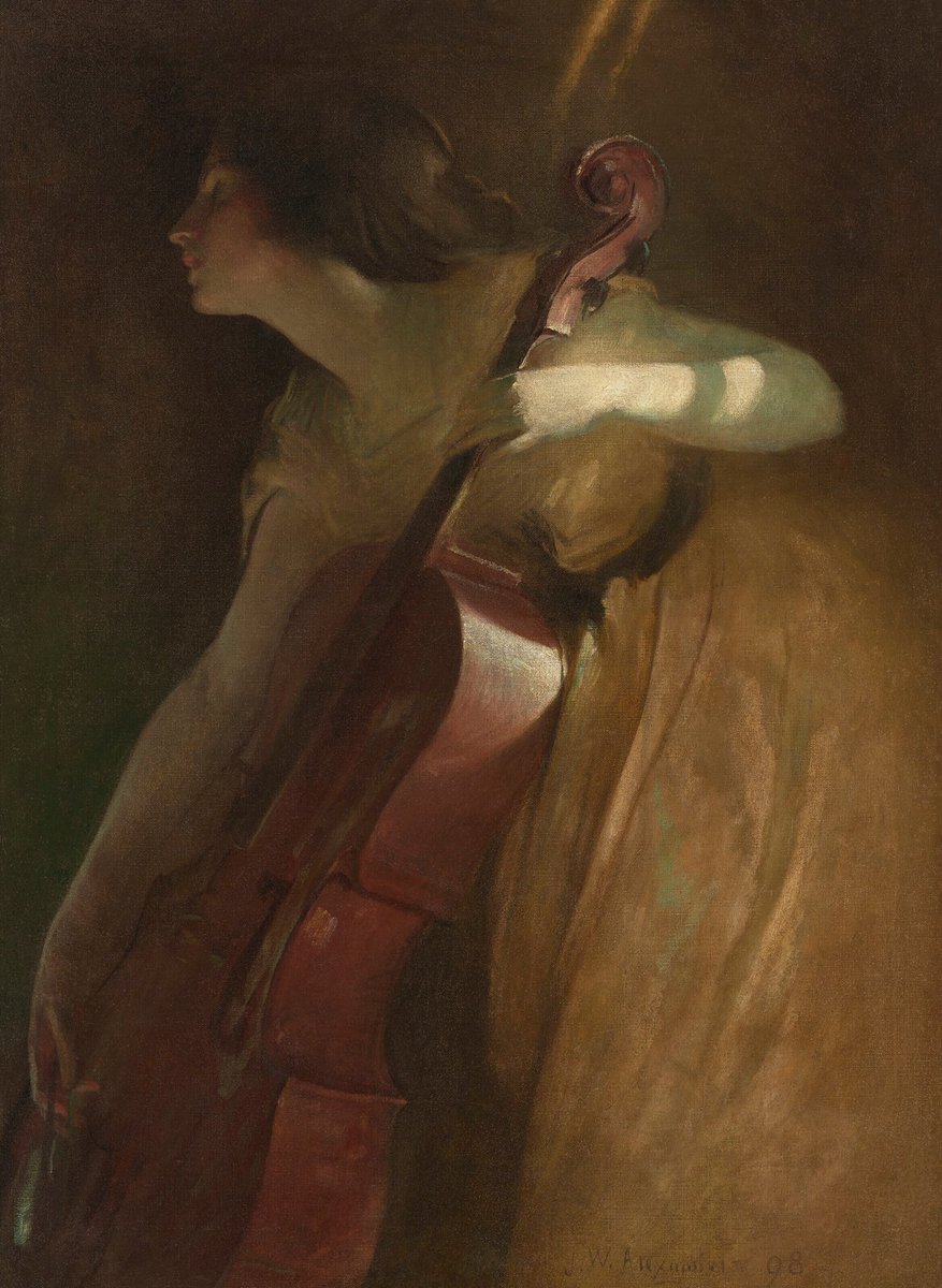 rinconartex's tweet image. «Un rayo de luz» (John White Alexander, 1898).