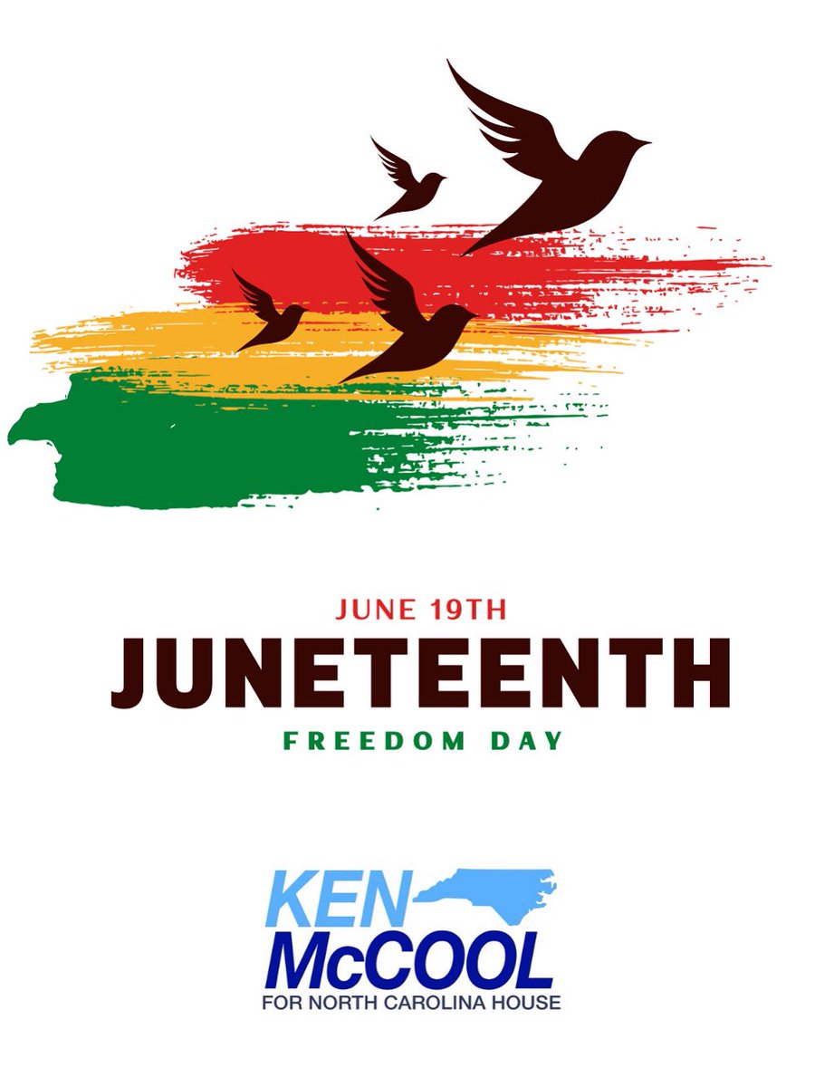 KenMcCool1's tweet image. Today we pause to honor a promise delayed but never forgotten. Juneteenth is a testament to resilience, a celebration of freedom, and a call to keep moving forward with purpose and unity.