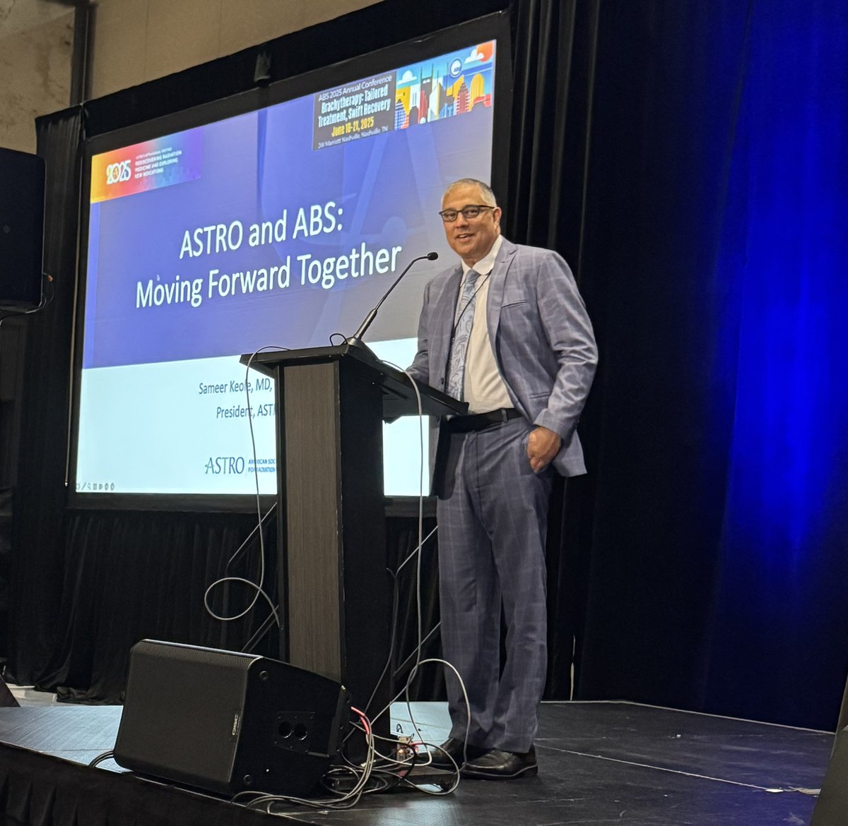 Andrew Farach, MD (@andrewfarach) on Twitter photo #ABSBrachy25 kicks off with <a href="/AmericanBrachy/">American Brachy</a> president Mira Keyes and special guest <a href="/ASTRO_org/">ASTRO</a> president <a href="/SameerKeoleMD/">Sameer Keole</a>! Moving forward together #radonc #ABSBrachy25 kicks off with <a href="/AmericanBrachy/">American Brachy</a> president Mira Keyes and special guest <a href="/ASTRO_org/">ASTRO</a> president <a href="/SameerKeoleMD/">Sameer Keole</a>! Moving forward together #radonc