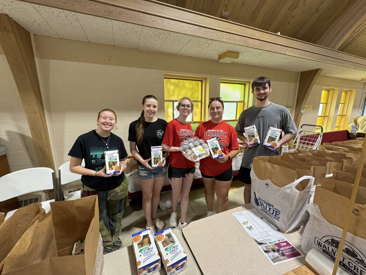 EF Tri M Food Bank morning!!! 💕