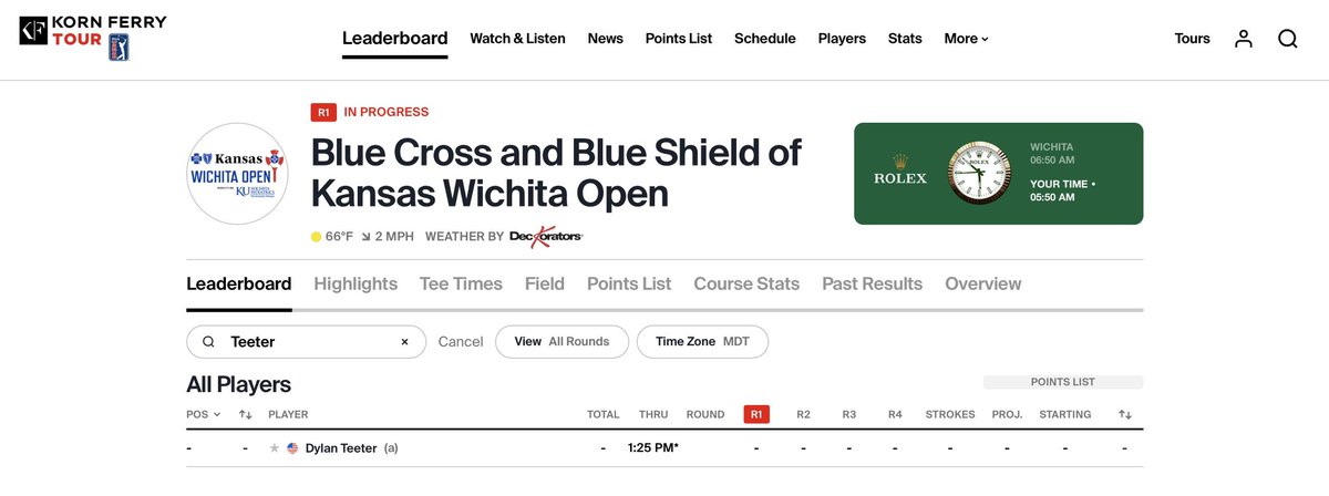 UTEPMGolf's tweet image. Good morning, Miner fans! Dylan Tteter is making his @KornFerryTour debut in Wichita today! Former Miner @RogerSloan87 is also in the field! You can follow along here: pgatour.com/korn-ferry-tou… #PicksUp 🤙