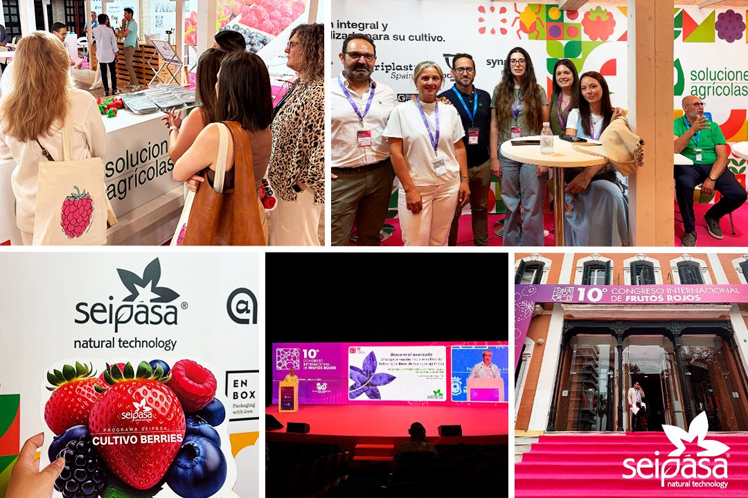 Estamos muy agradecidos por haber podido participar  en el décimo aniversario del Congreso de frutos rojos en Huelva, junto  con nuestro distribuidor <a href="/SP_Soluciones/">SP Soluciones Agrícolas</a>

Hemos tenido la oportunidad de presentar la estrategia de nuestro catálogo residuo cero.♻️