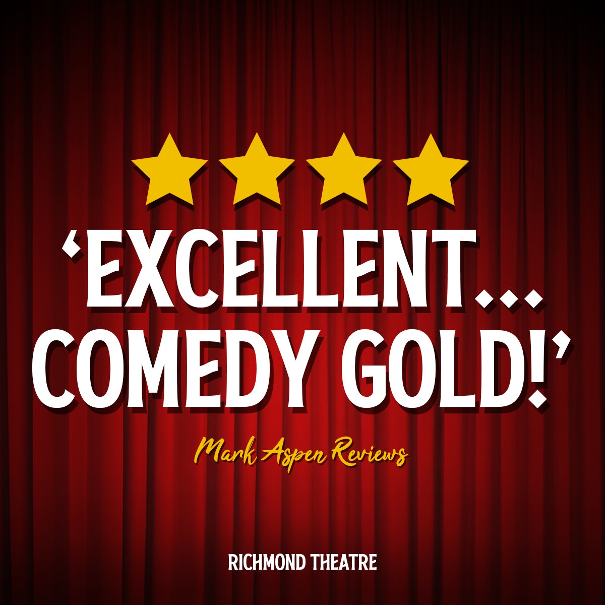 EvolutionProdUK's tweet image. ⭐️⭐️⭐️⭐️
‘Excellent... Comedy Gold!’
markaspen.com/2025/06/18/las…
@LastLaughPlay @JWPOnStage @RichmondTheatre @djwilliamsact @simplysimon321 @Bobsickle
