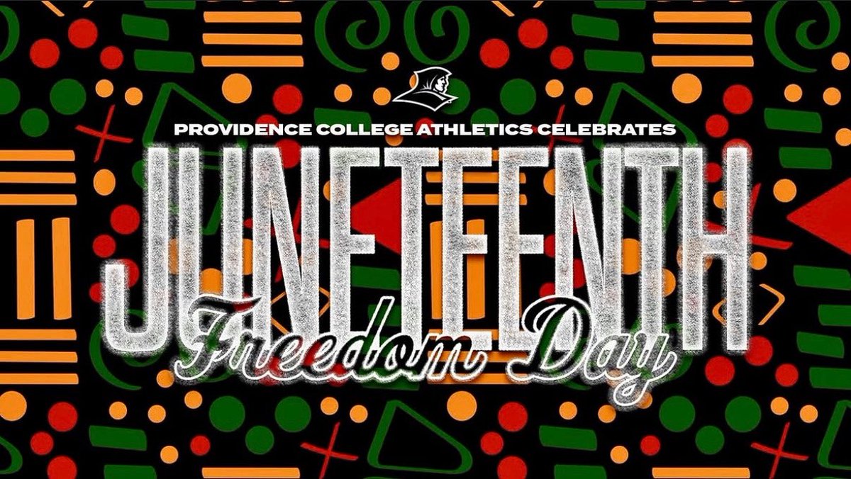 Celebrate Freedom. Celebrate #Juneteenth #GoFriars🏐