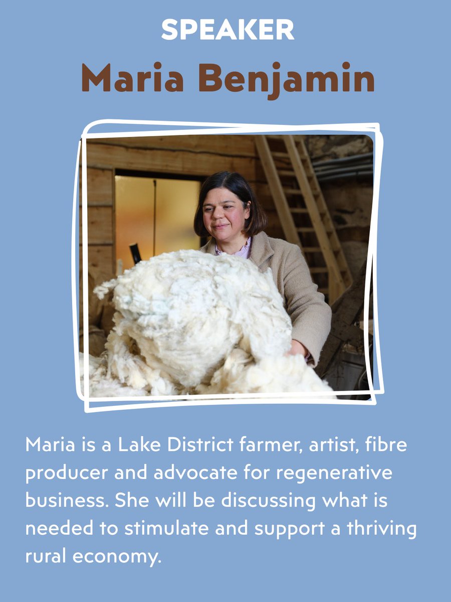 CarbonCallFarm's tweet image. Meet some of our speakers - four highlights from Tuesday’s lineup ➡️
Dominie Fearn, Founder of @wildharefood
Phil Scott, Sustainability lead for @LakeDistrictFar
Maria Benjamin @dodgsonwood
Phil Hambling from @abpukagri
Full programme & 🎟️: carboncalling.farm