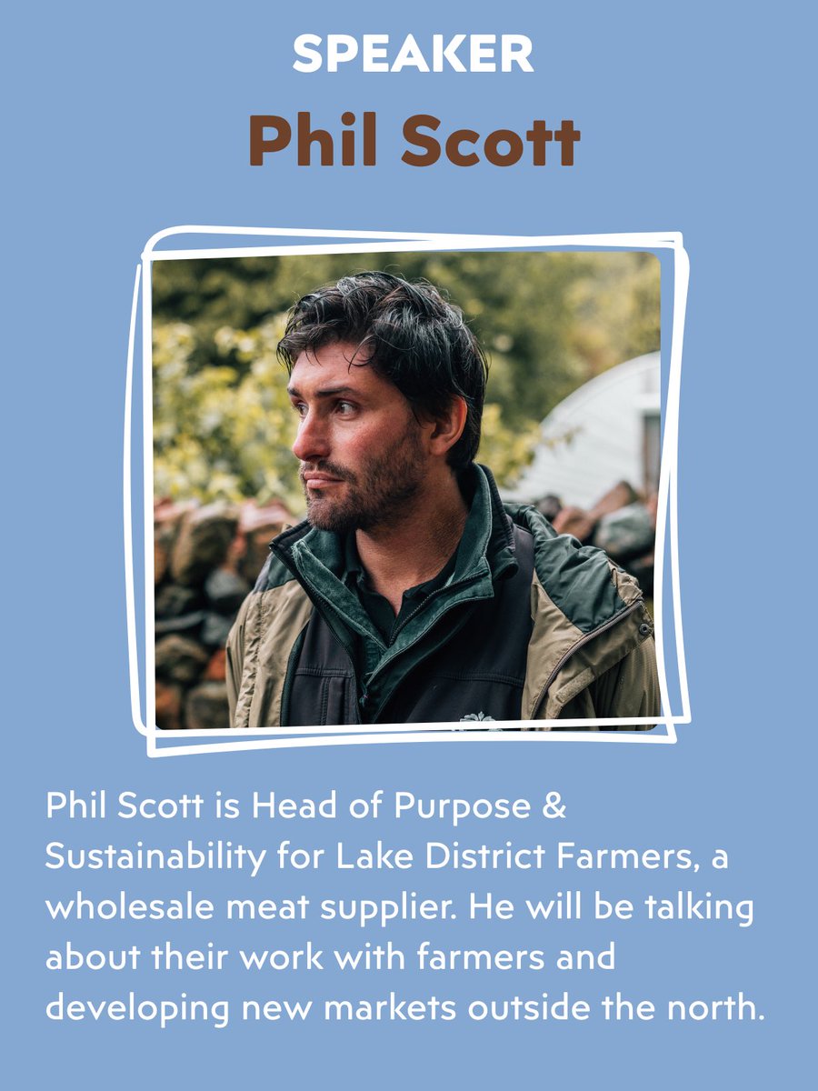CarbonCallFarm's tweet image. Meet some of our speakers - four highlights from Tuesday’s lineup ➡️
Dominie Fearn, Founder of @wildharefood
Phil Scott, Sustainability lead for @LakeDistrictFar
Maria Benjamin @dodgsonwood
Phil Hambling from @abpukagri
Full programme & 🎟️: carboncalling.farm