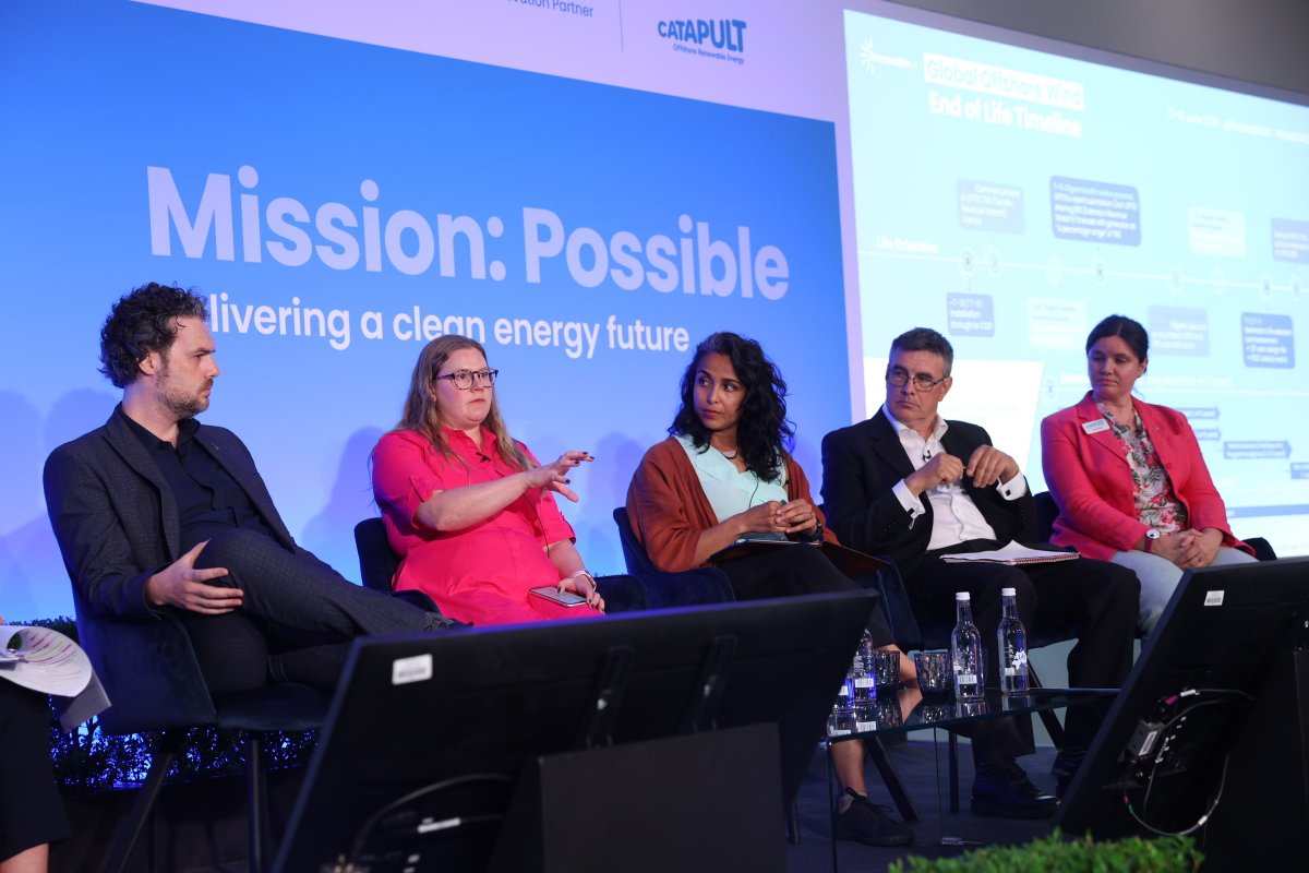 RWE_UK's tweet image. As proud partners at #RUKGOW, RWE had a fantastic 2 days showcasing offshore wind.
From panels with industry leaders to our packed stand and supply chain workshop — it was great to see such strong engagement across the sector.
Thanks to @RenewableUK for another inspiring event