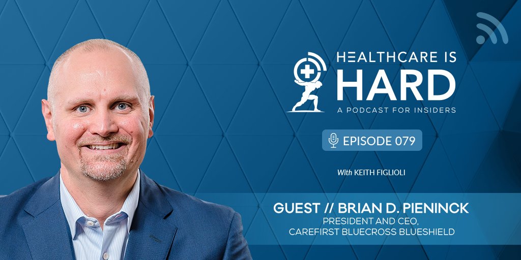 LRVHealth's tweet image. Wrapping up our #HealthcareisHard series on Medicare & Medicaid with @CareFirst President & CEO Brian D. Pieninck. He joins @KeithFiglioli to talk coverage gaps, health equity, innovation, & AI readiness. Listen here: bit.ly/4k1Es2b