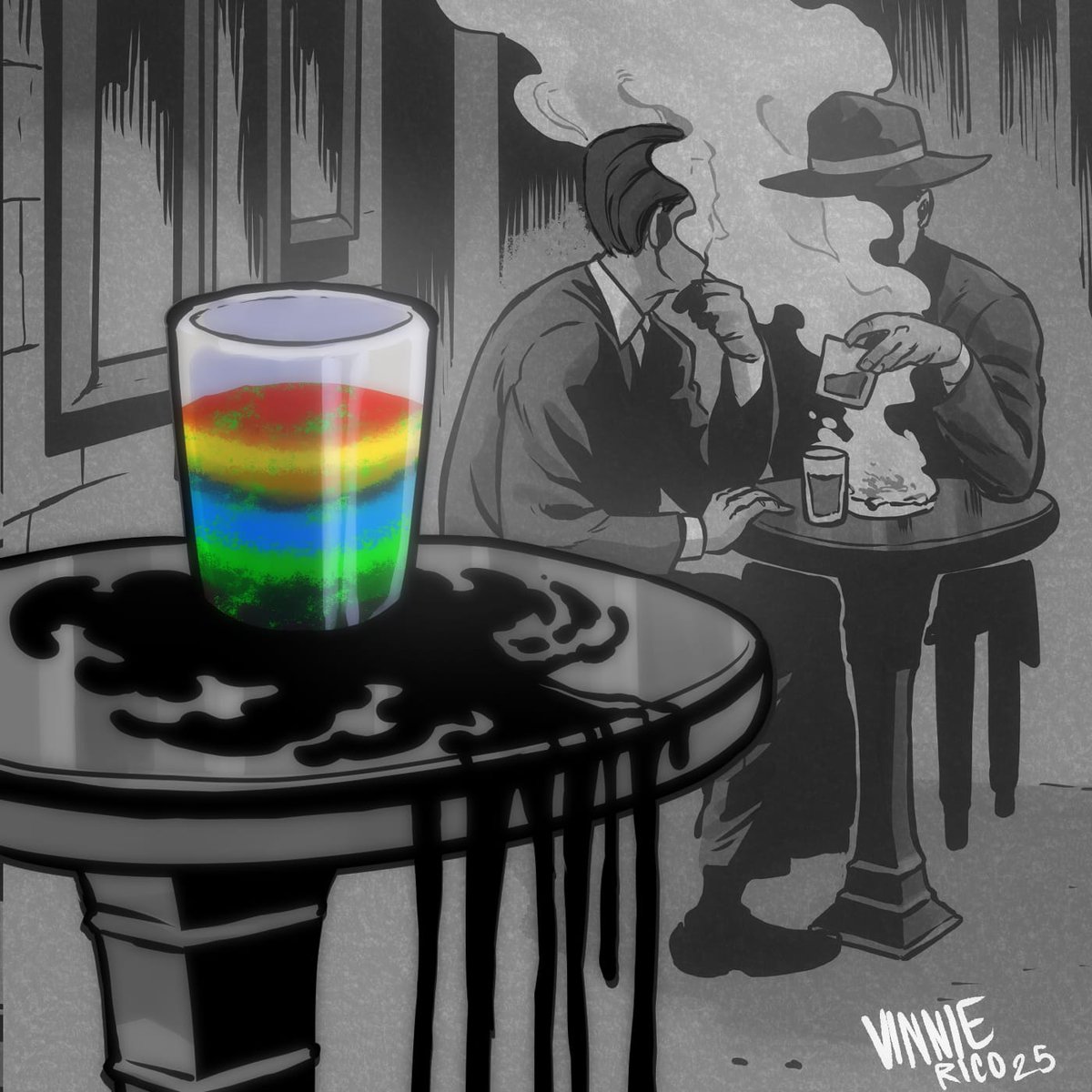 The second chapter of our Season 2 mini-series. The Strange Happenings At The Half Moon Street, is out today!  This mini-series tells the tale of two men who meet in an underground queer bar in LA 1940. 

Listen wherever you get your podcasts!

linktr.ee/DashThePodcast