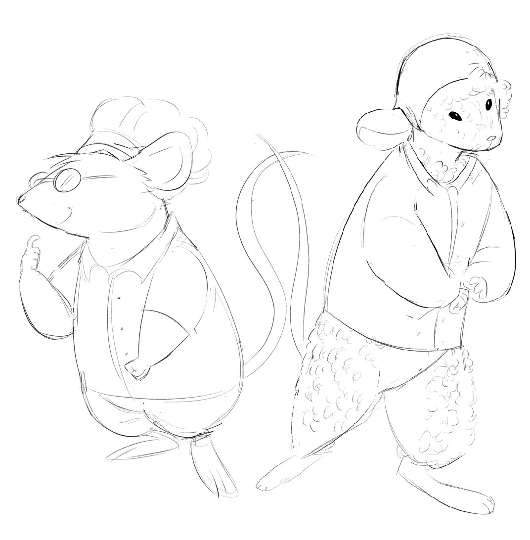 5WeekMigraine's tweet image. Ween mice from a year ago .. i still think theyre cute 😊