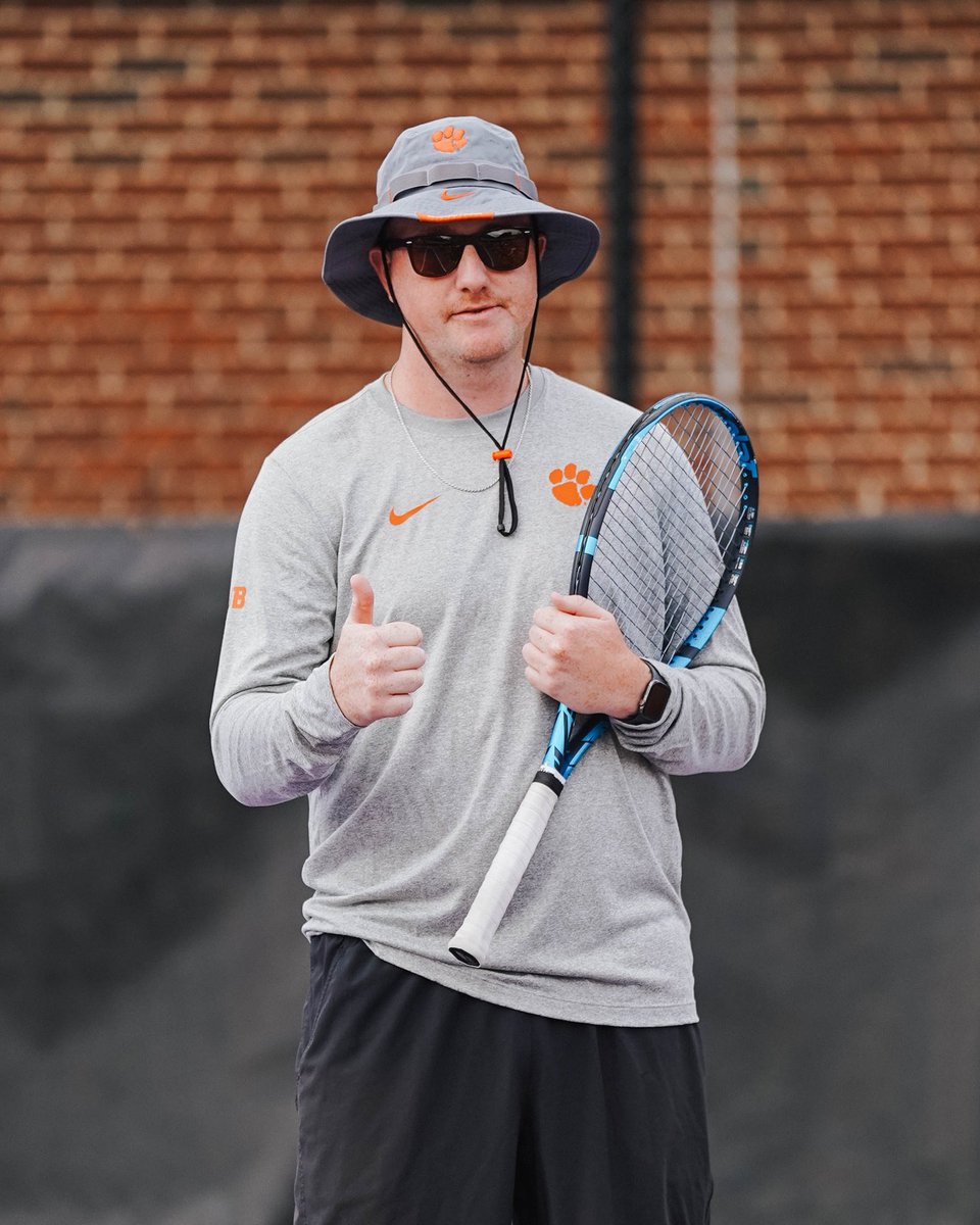 ClemsonWTennis's tweet image. Help us wish our Associate Head Coach Tom Rees a very happy birthday 🎉
#OB