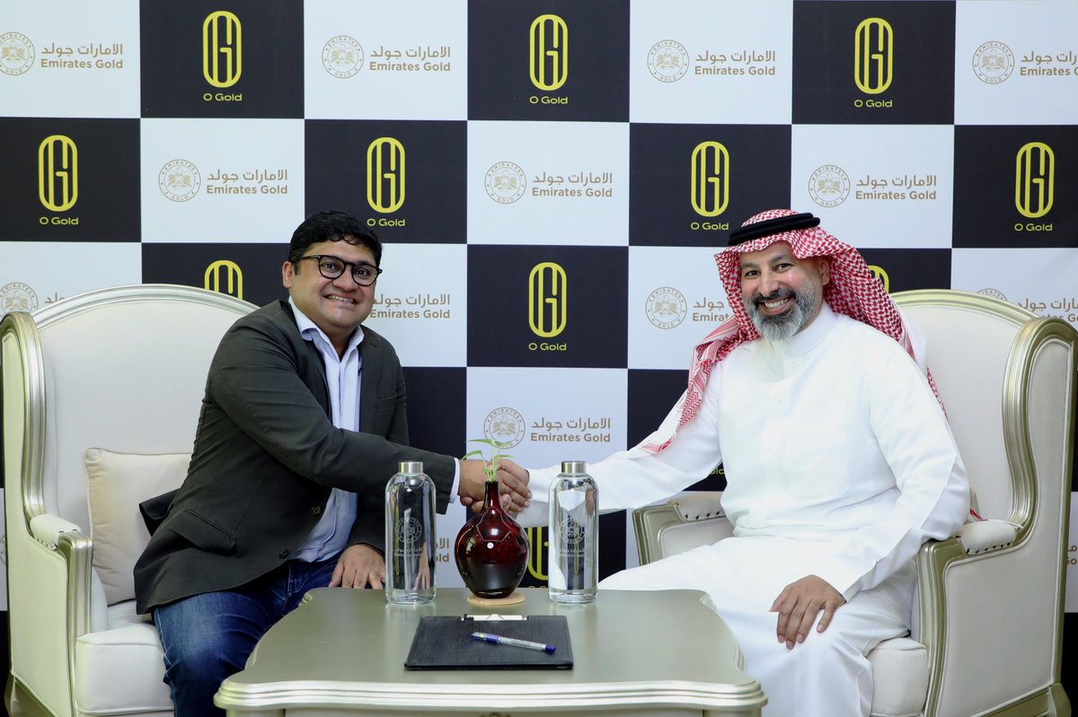 OgoldApp's tweet image. O Gold is proud to announce a strategic partnership with Emirates Gold, one of the region’s most trusted refineries.

This collaboration enhances secure, certified gold access for everyday investors across the UAE.

#OGold #EmiratesGold #CertifiedGold #TrustedGold