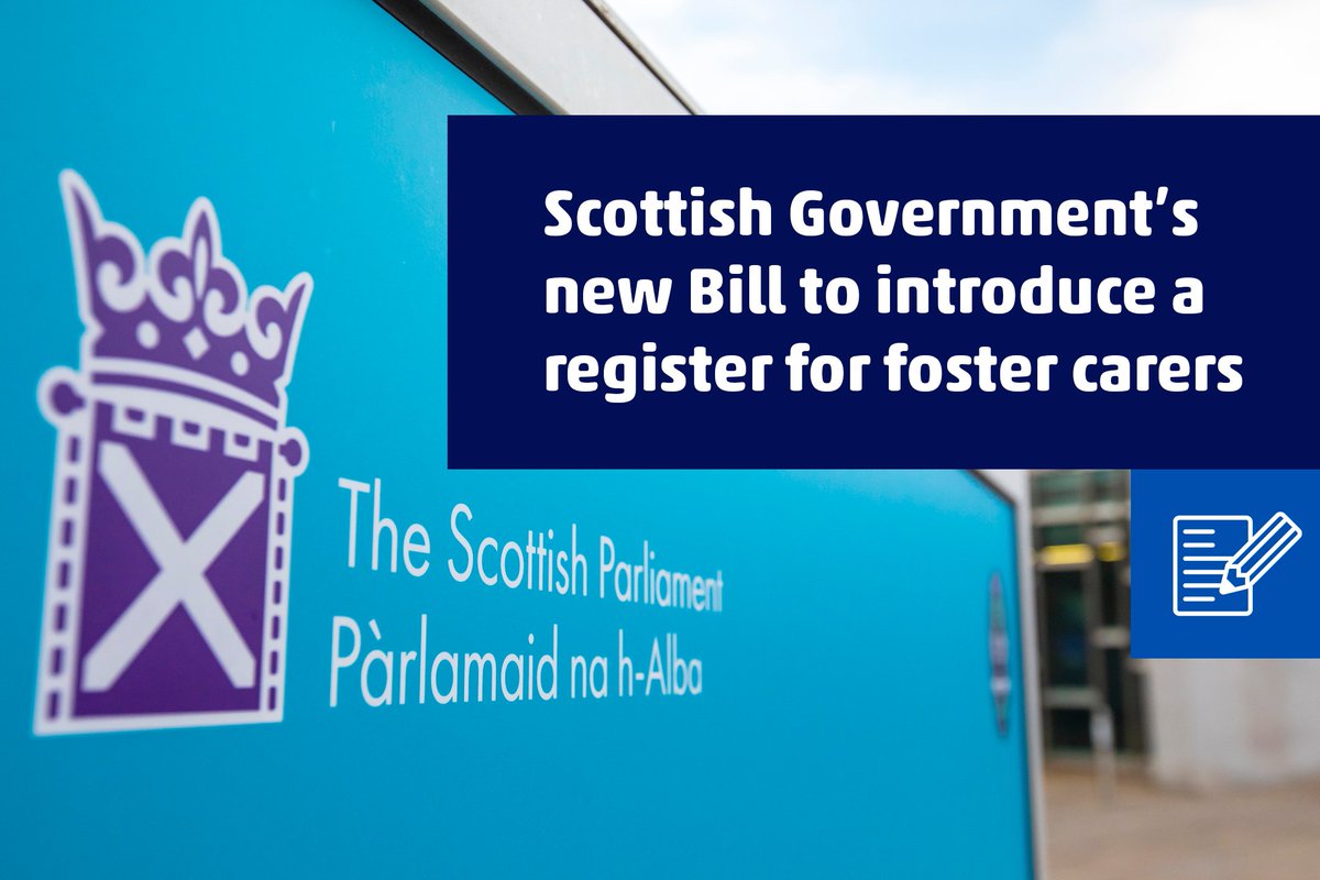 We welcome the Children (Care, Care Experience &amp; Services Planning) 🏴󠁧󠁢󠁳󠁣󠁴󠁿 Bill introduced this week, particularly the provision to create a national register of foster carers. But key issues like financial support for foster carers remain unaddressed. tinyurl.com/TFN-Bill-respo…