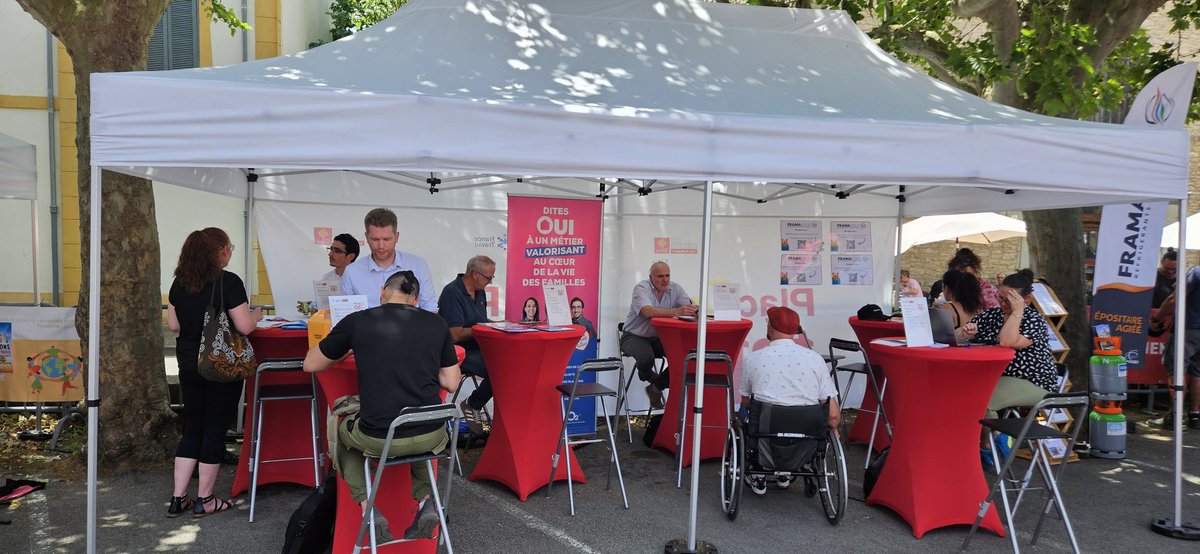 ▶️ Il est encore temps de venir à la #PlaceduTAF de #Bram , 8 employeurs, 80 offres d'emploi, 6 organismes de #formation vous accueillent
📍sur la Place Carnot de 13h à 17h
#AvecFranceTravail #emploi 
<a href="/FTravail_OCC/">France Travail Occitanie</a> <a href="/Occitanie/">Région Occitanie</a>