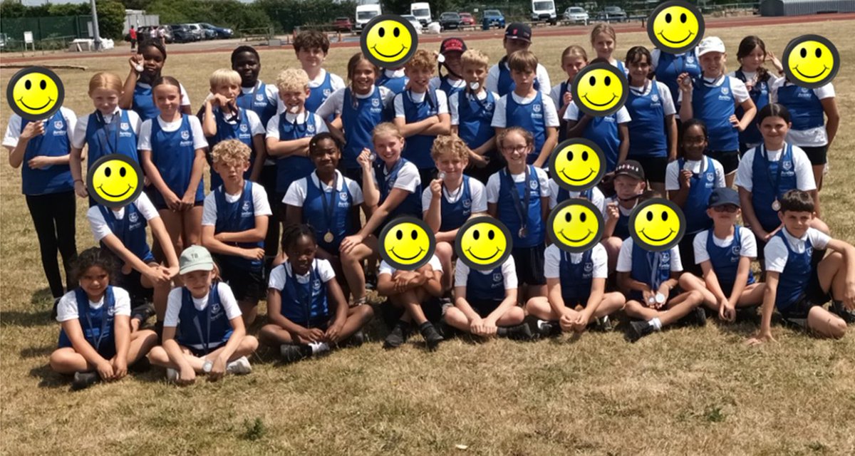 Another fantastic team performance by our KS2 children today at the CAT Olympics.
In the searing heat, the children all worked so hard bring home lots of medals.
Finishing 3rd overall in a very tough competitive event.
Well done to all!
#WeAreAveley