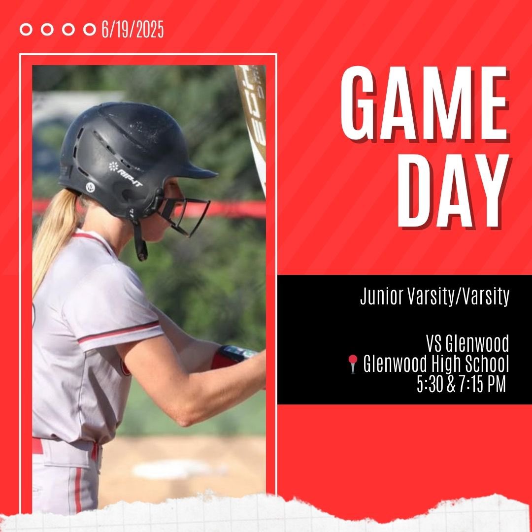 Creston Panther Softball 🥎🥎 (@crestonsoftball) on Twitter photo 🚨It’s Game Day
🥎 vs Glenwood 
📍Glenwood High School 
⏰ JV 5:30 PM, Varsity 7:15 PM 🚨It’s Game Day
🥎 vs Glenwood 
📍Glenwood High School 
⏰ JV 5:30 PM, Varsity 7:15 PM
