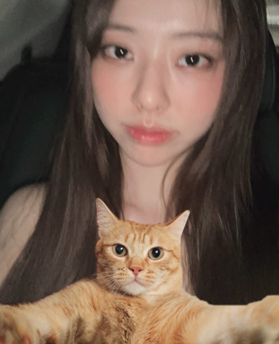 she wanna hug a kitty ki-kitty ><