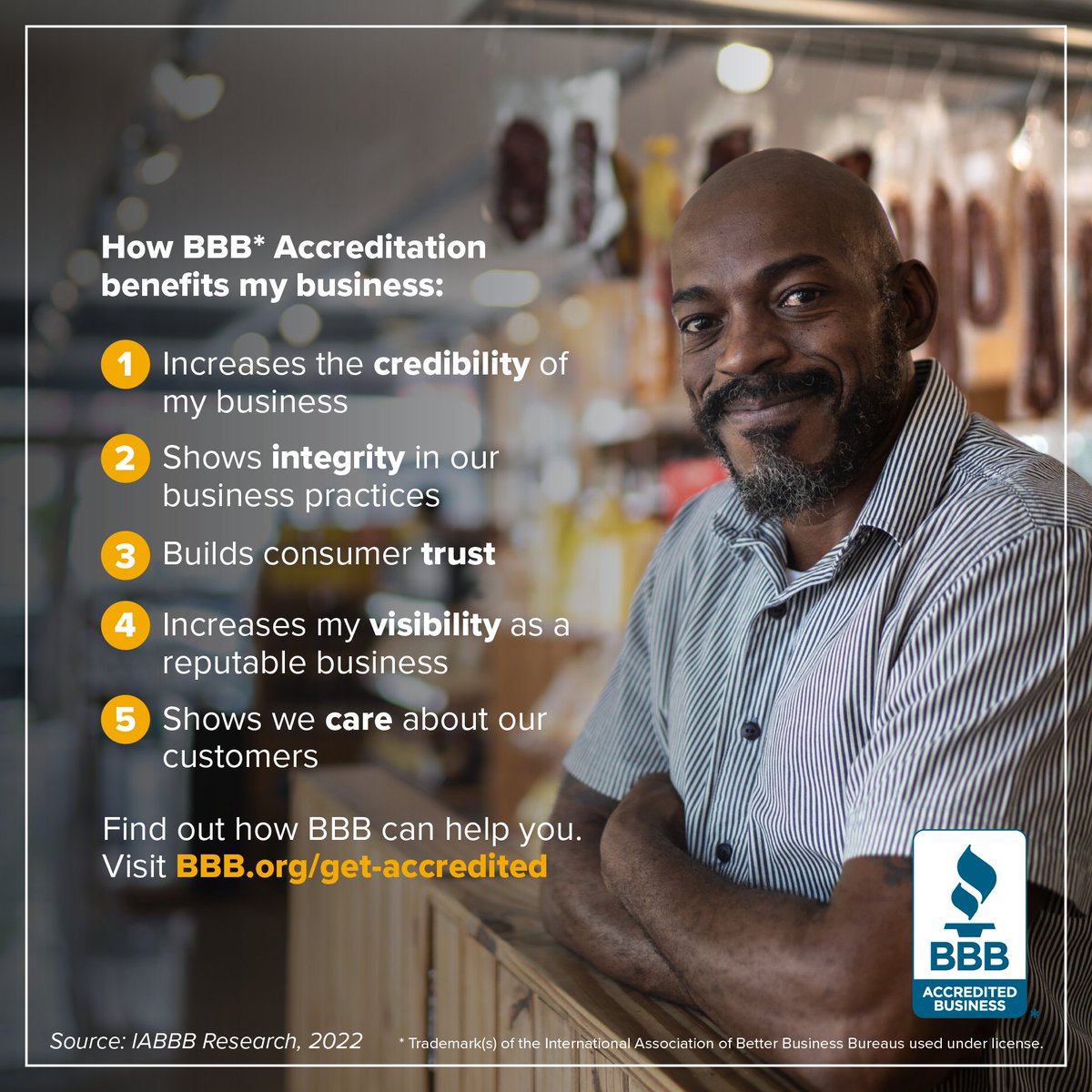 Search for Accredited Businesses in your area and apply for accreditation today at BBB.org!

#BBBCanada #GetAccredited