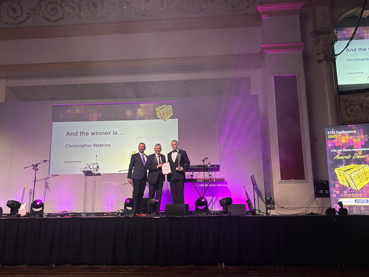 ACG (@the_acg) on Twitter photo Congratulations to Christopher Watkins at <a href="/NewportCouncil/">Newport City Council</a> Trading Standards for winning the ACG Dave Hankinson trophy at #CTSI2025 #CTSIConference Congratulations to Christopher Watkins at <a href="/NewportCouncil/">Newport City Council</a> Trading Standards for winning the ACG Dave Hankinson trophy at #CTSI2025 #CTSIConference