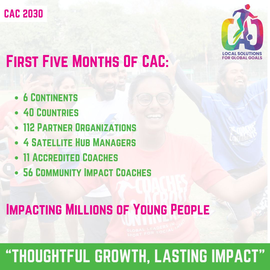 CoachesAcrossContinents (@coachesacross) on Twitter photo It's about <a href="/coachesacross/">CoachesAcrossContinents</a> Impact! Congratulations to all our partners, accredited coaches, and community impact coaches. #PurposefulPlay #LocalSolutionsForGlobalGoals It's about <a href="/coachesacross/">CoachesAcrossContinents</a> Impact! Congratulations to all our partners, accredited coaches, and community impact coaches. #PurposefulPlay #LocalSolutionsForGlobalGoals