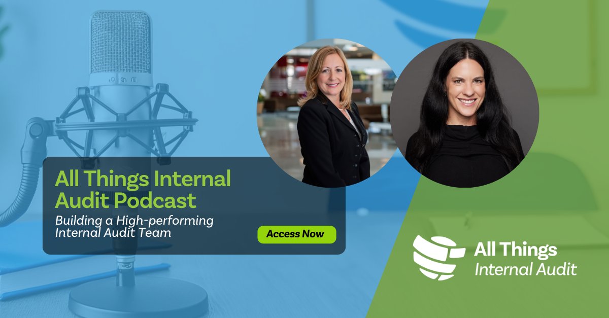 Remote work, soft skills, data analytics, and team culture — it's all in the latest #AllThingsInternalAudit! Join Lindsay Patterson and Anna Davis to hear about building exceptional internal audit teams. Listen here: loom.ly/_Rk1WL0