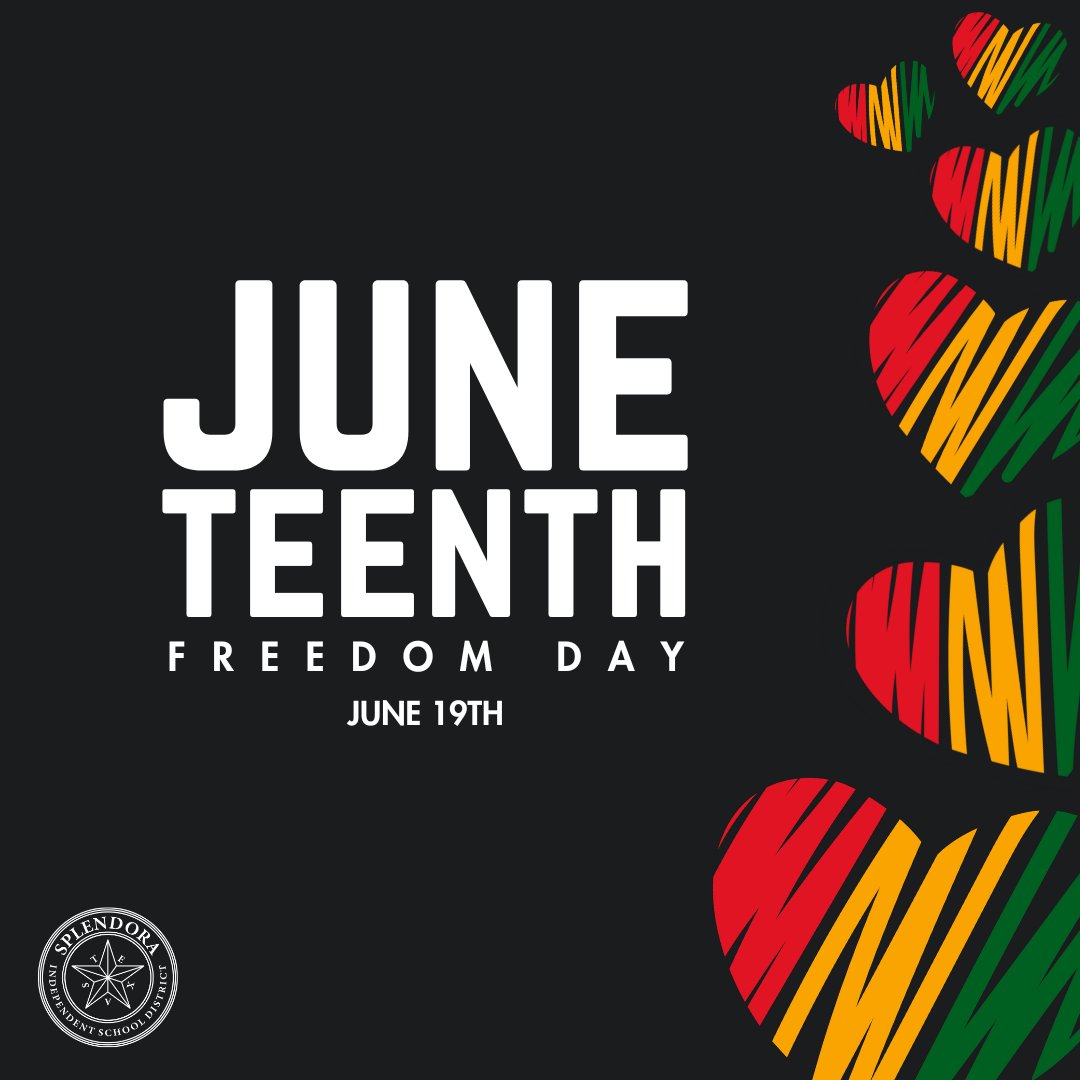 ❤️💛💚 Happy Juneteenth!