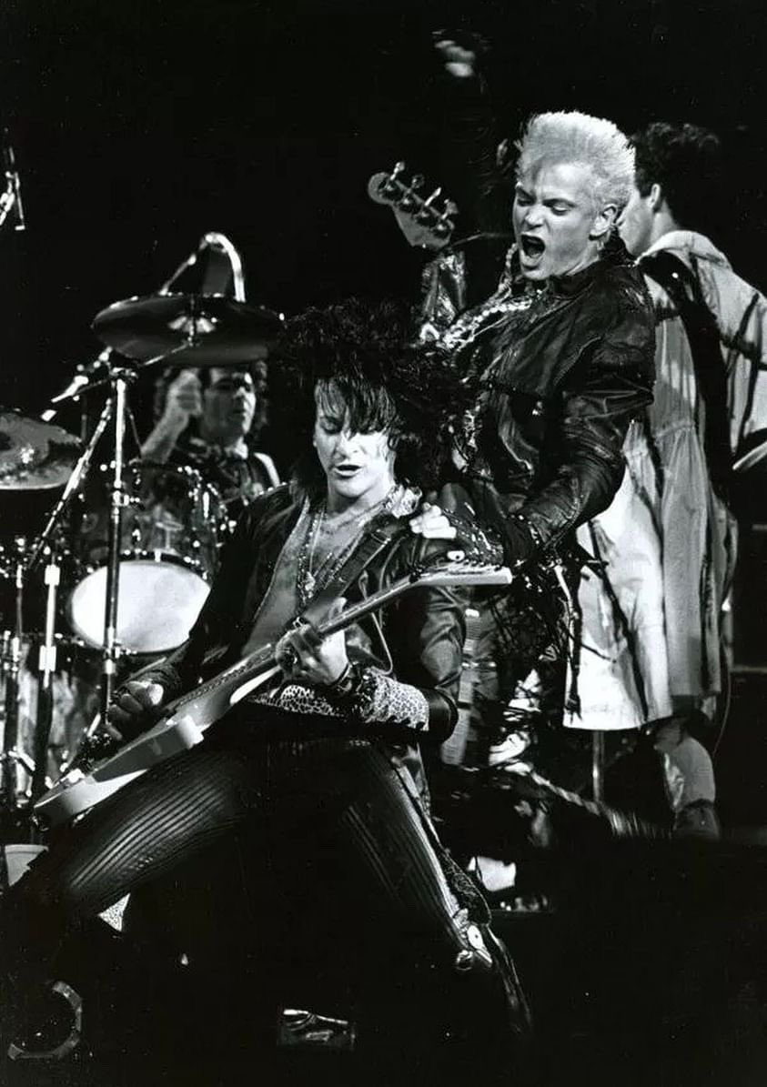Steve Stevens and Billy Idol 🩶