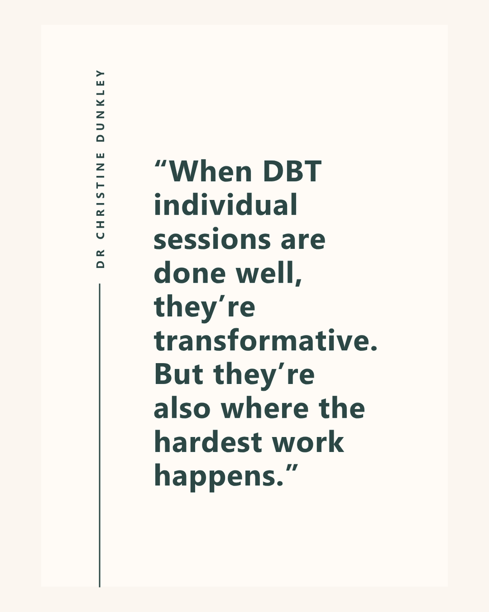 Ready to deepen your DBT practice with two of the most respected trainers in the field?

🎯 2-day advanced workshop on individual sessions
🧠 Chain analysis, change strategies, and session mastery

3–4 July 2025 | Live | Limited seats left
👉 dbt-training.co.uk/course/doing-i…