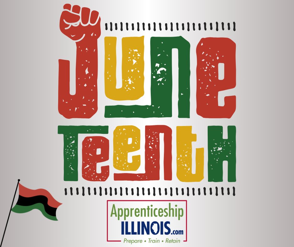 Juneteenth is a significant milestone in history, marking the end of slavery and celebrating the resilience of Black communities.

#ApprenticeshipIL #Juneteenth #FreedomDay